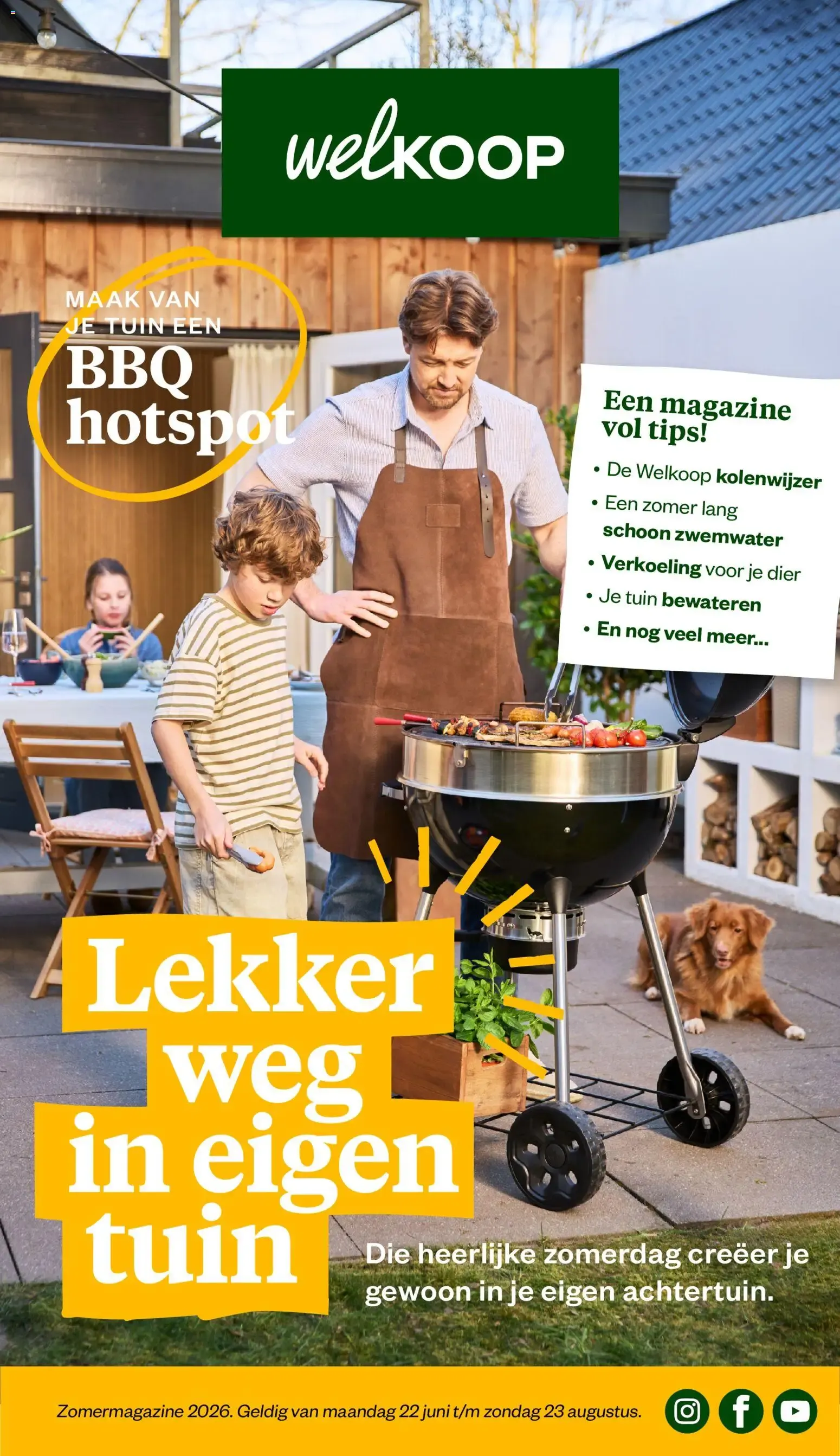 Welkoop Welkoop folder - Zomermagazine vanaf 22-06-2026 van 22 juni tot 23 augustus 2026 - Folder pagina 1