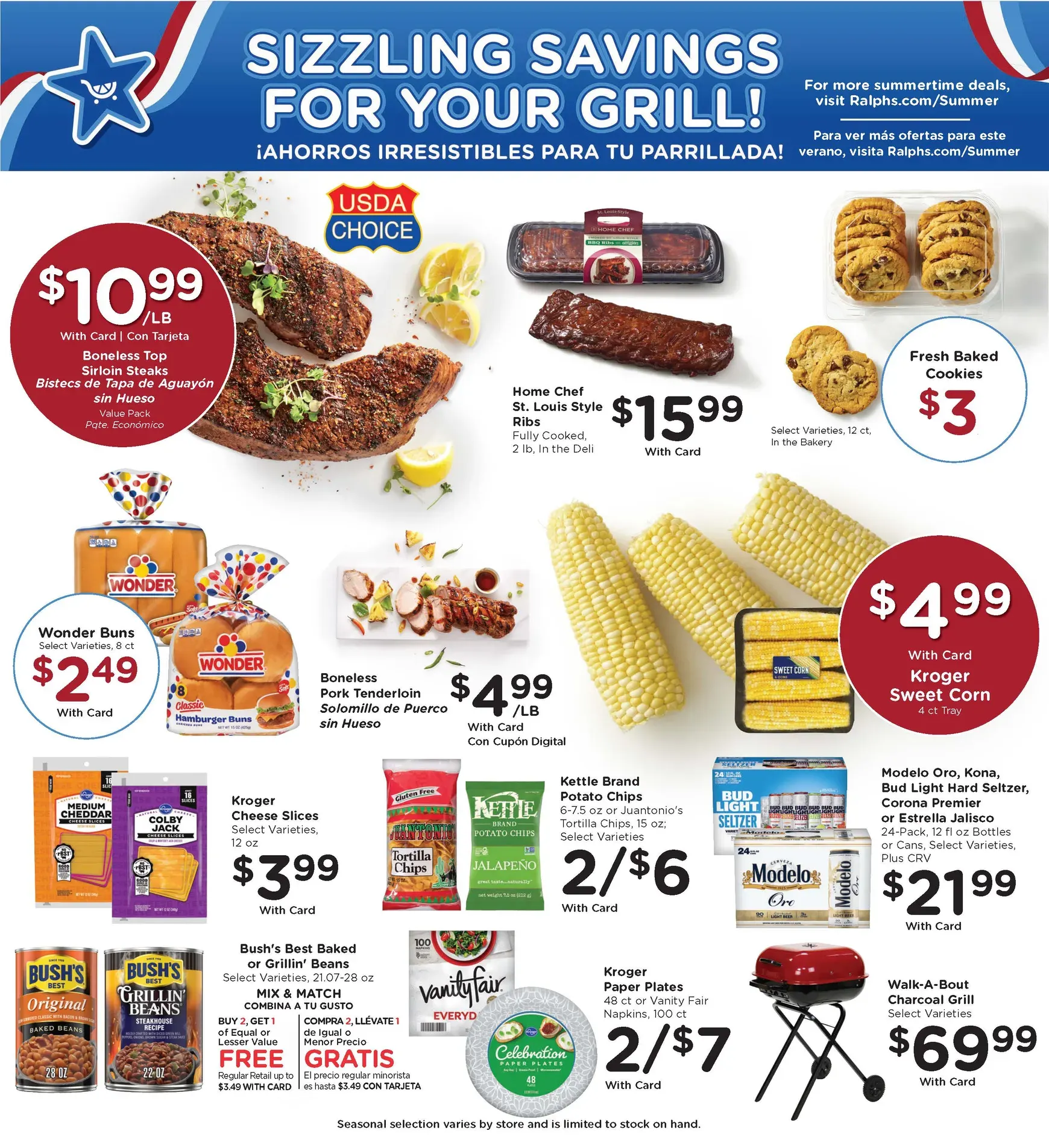 Weekly promotion Current Ralphs leaflet valid from Wednesday 08/19/2026 to Tuesday 08/25/2026 spanning from August 19 to August 25 2026 - Page 7 for Catalogue 365