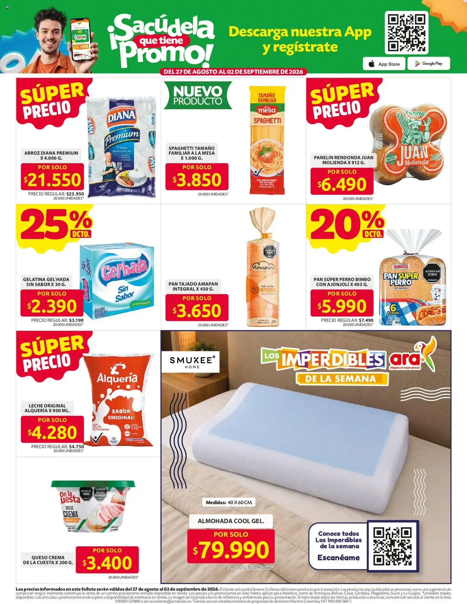 Catalogo de Ara: Ahorra con Alegría al Mejor Precio 27 de agosto al 2 de septiembre 2026 - Pag 12