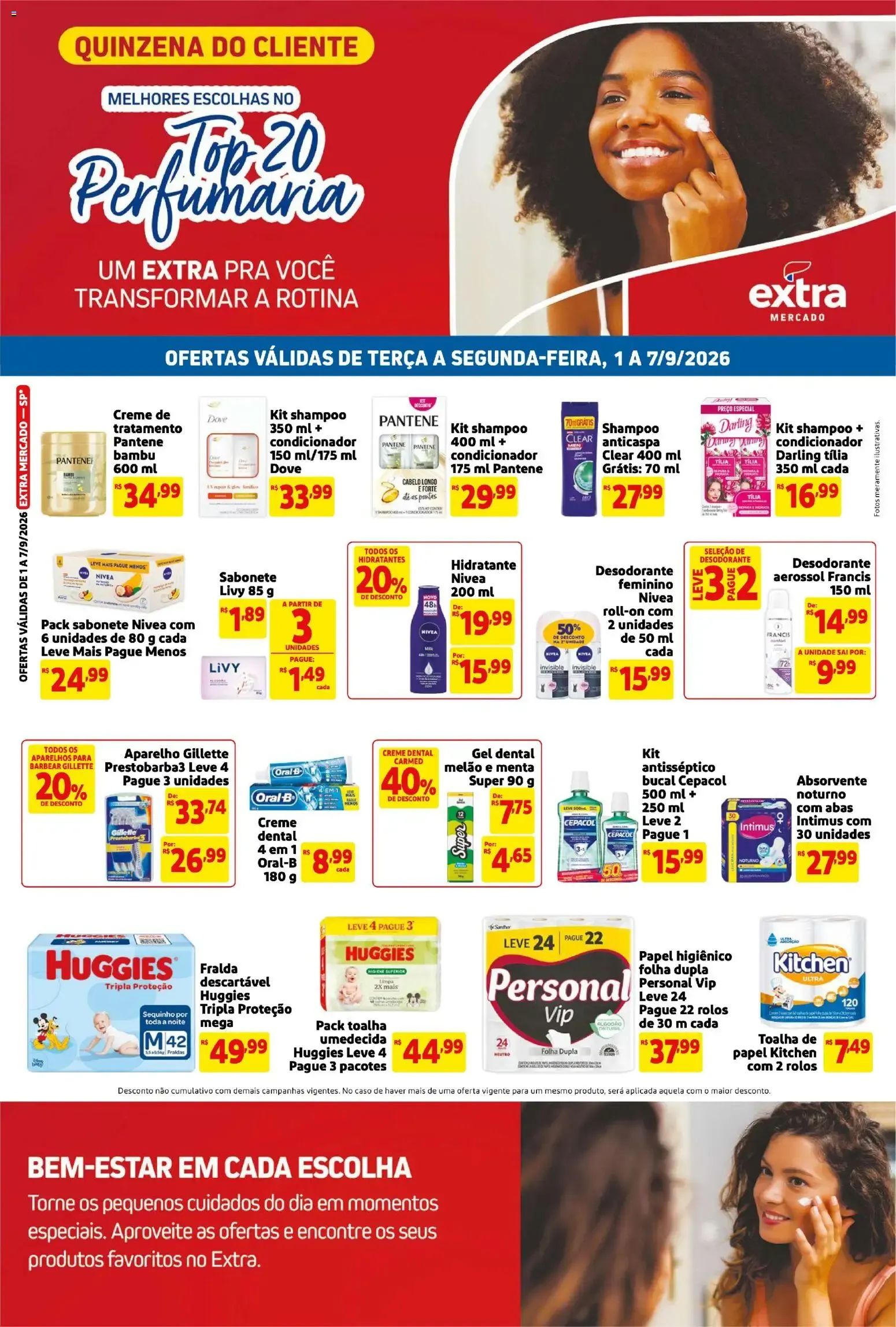Encarte de Folheto Extra ofertas de Mercado Casa Limpa de 01/09/2026 | Promoção 1 de setembro até 7 de setembro 2026 - Pagina 2
