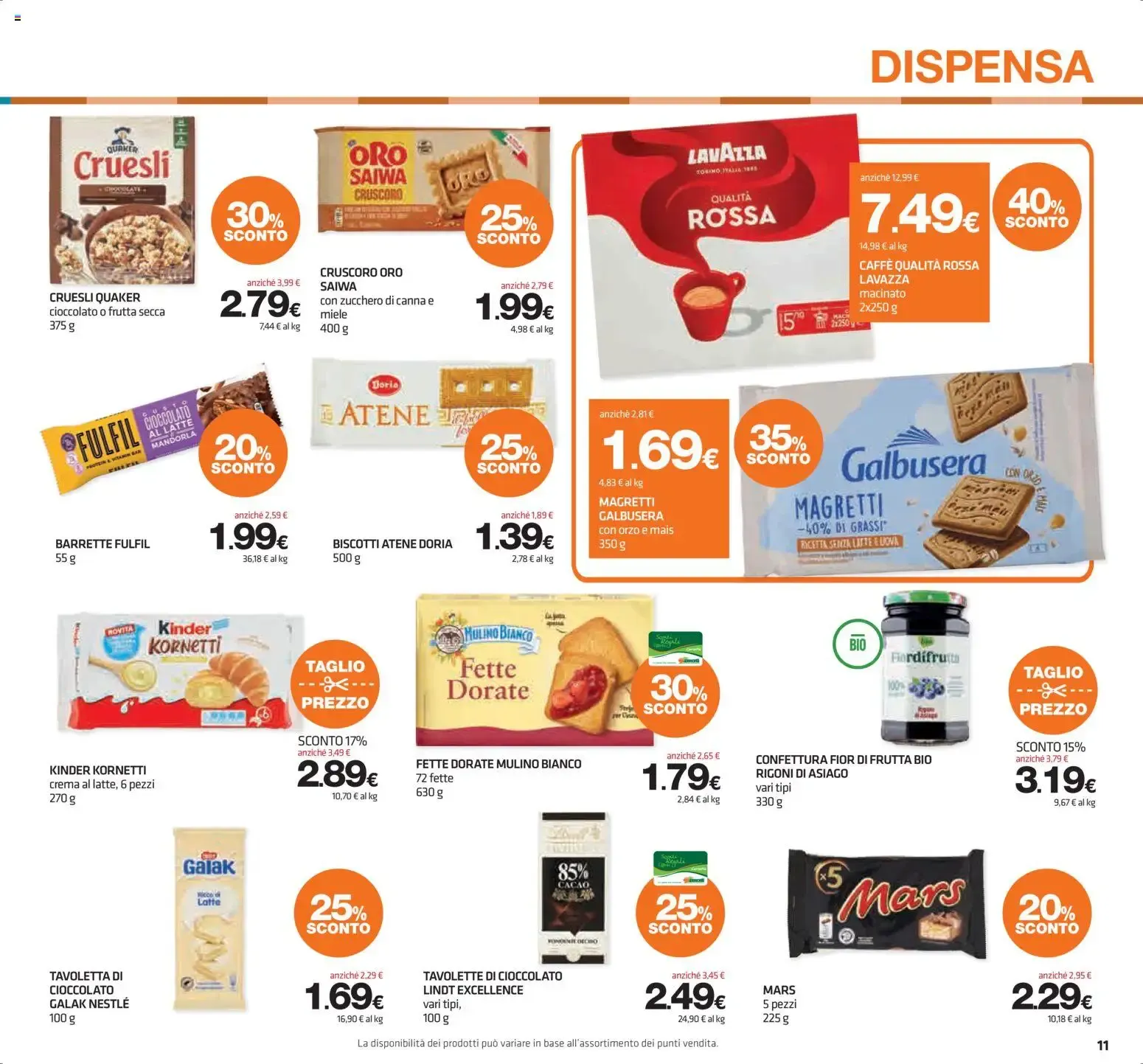 Superconti volantino dal 08/10/2026 - online Offerte da 8 ottobre a 21 ottobre di 2026 - Pagina del volantino 11