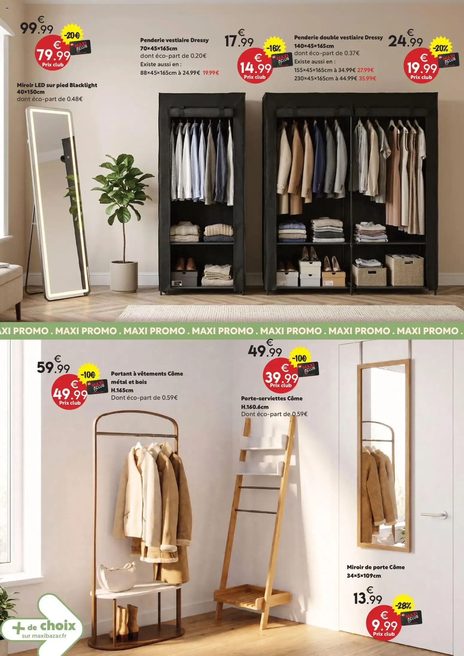 Maxi Bazar - Meublez-vous de bonnes affaires du 31 août au 27 septembre 2026 - Catalogue page 15