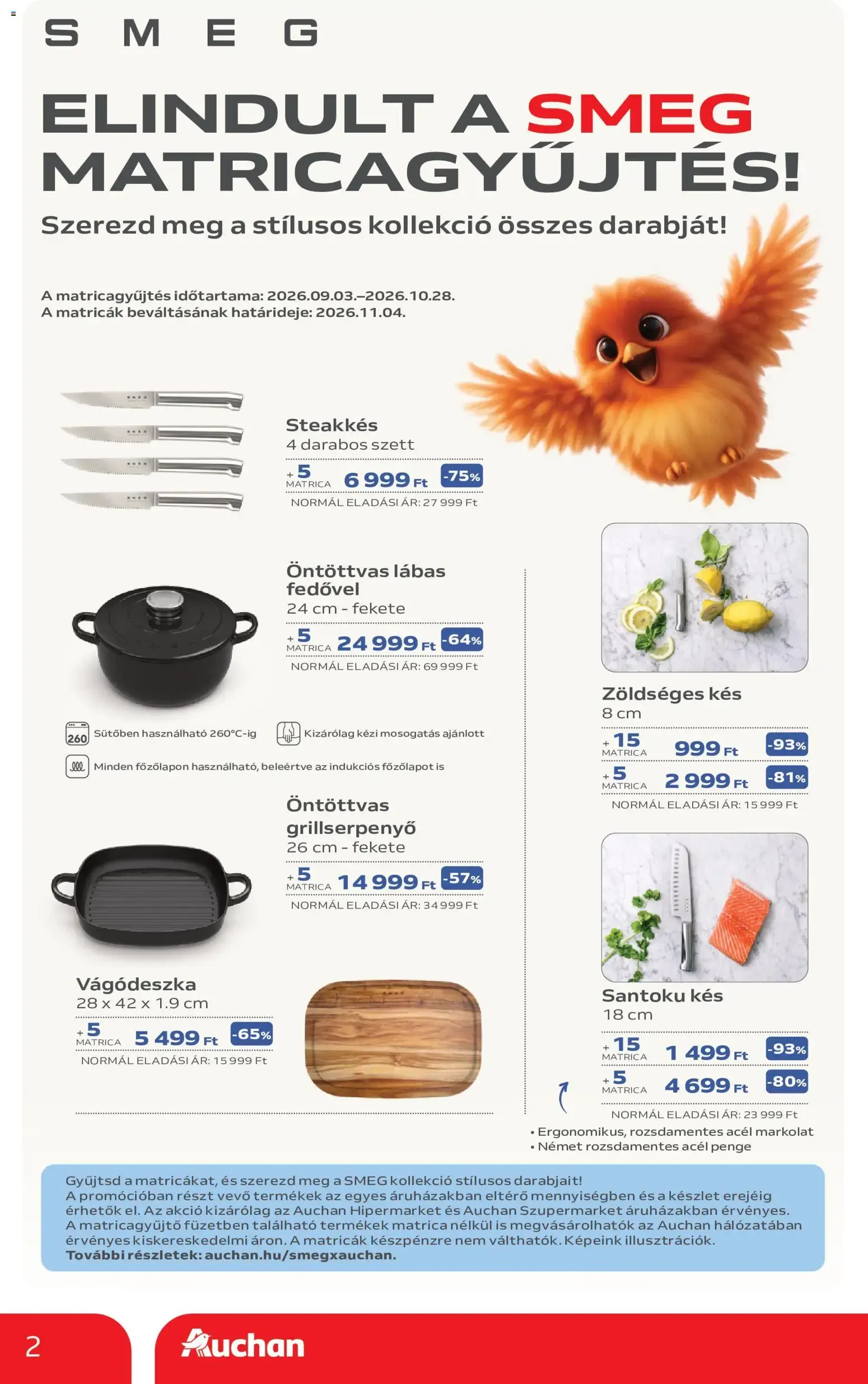 Katalógus Auchan hipermarket szeptember 17.-tól szeptember 23.-ig 2026. - Oldal 2
