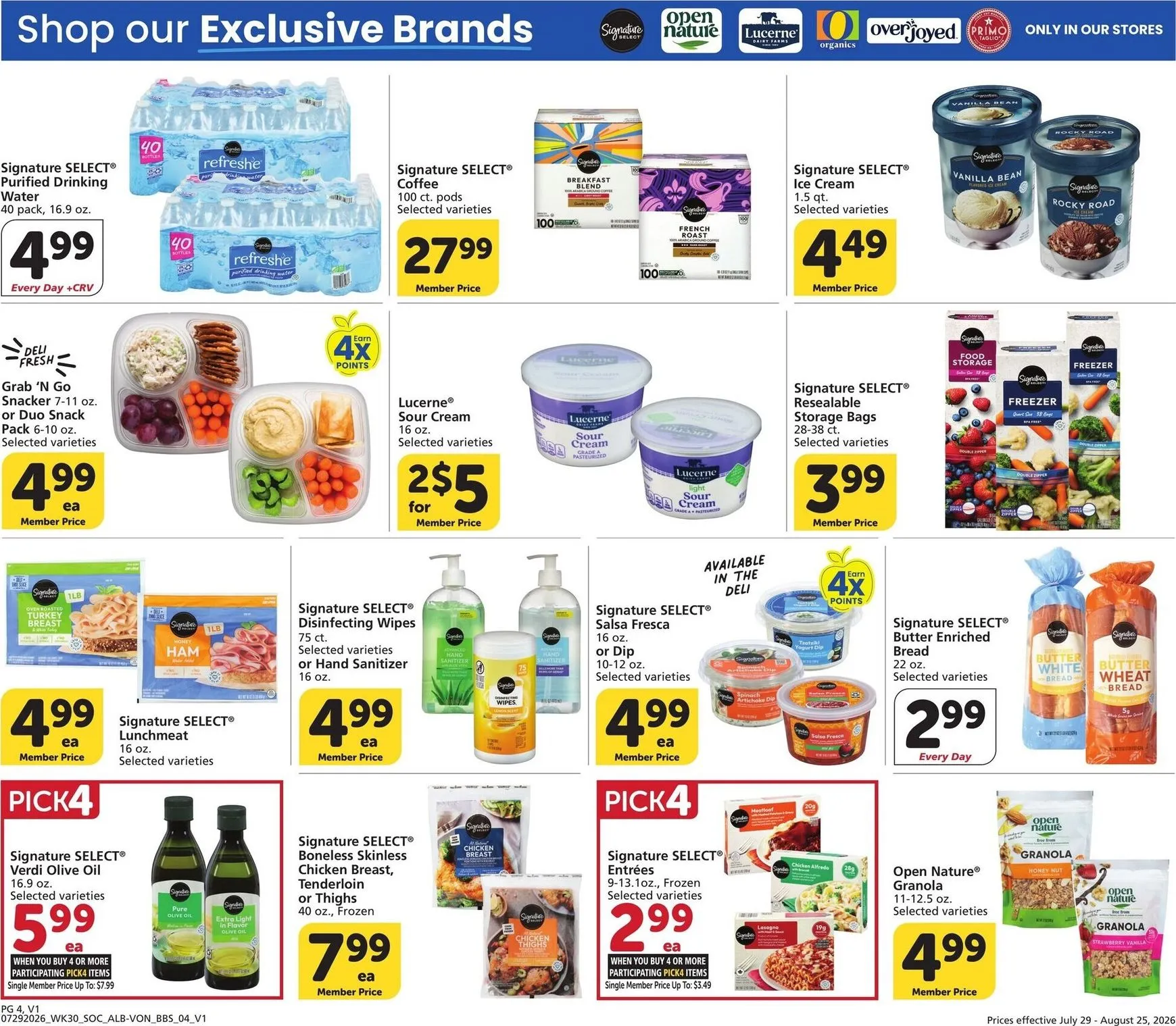 Weekly ad Current Vons - Big Book of Savings leaflet valid from Wednesday 07/29/2026 to Tuesday 08/25/2026 from July 29 to August 25 2026 - Page 4