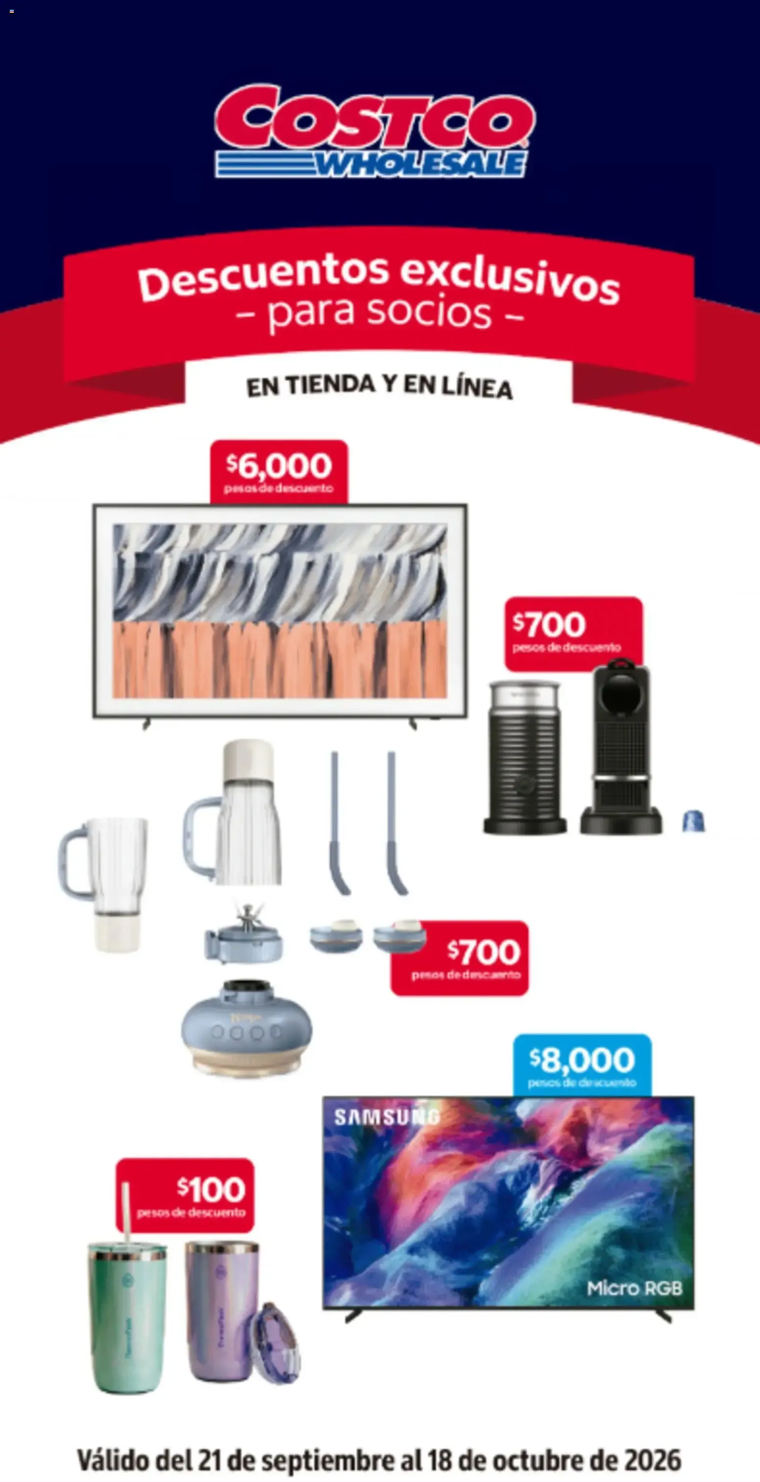 Catálogo COSTCO de 21/09/2026 - ofertas y promociones