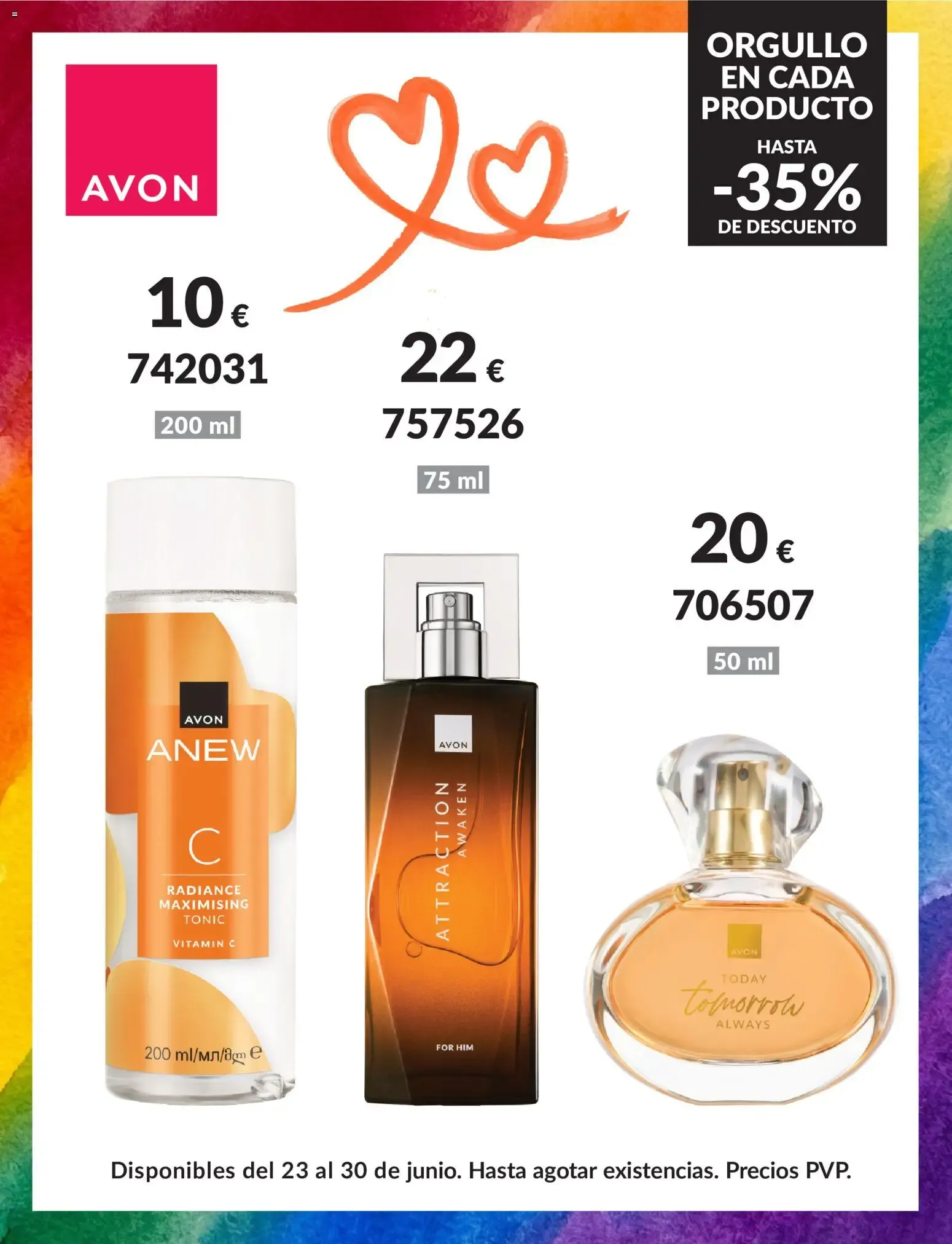 Catálogo de Avon Orgullo en cada producto 23 de junio al 30 de junio 2026 - Página 3
