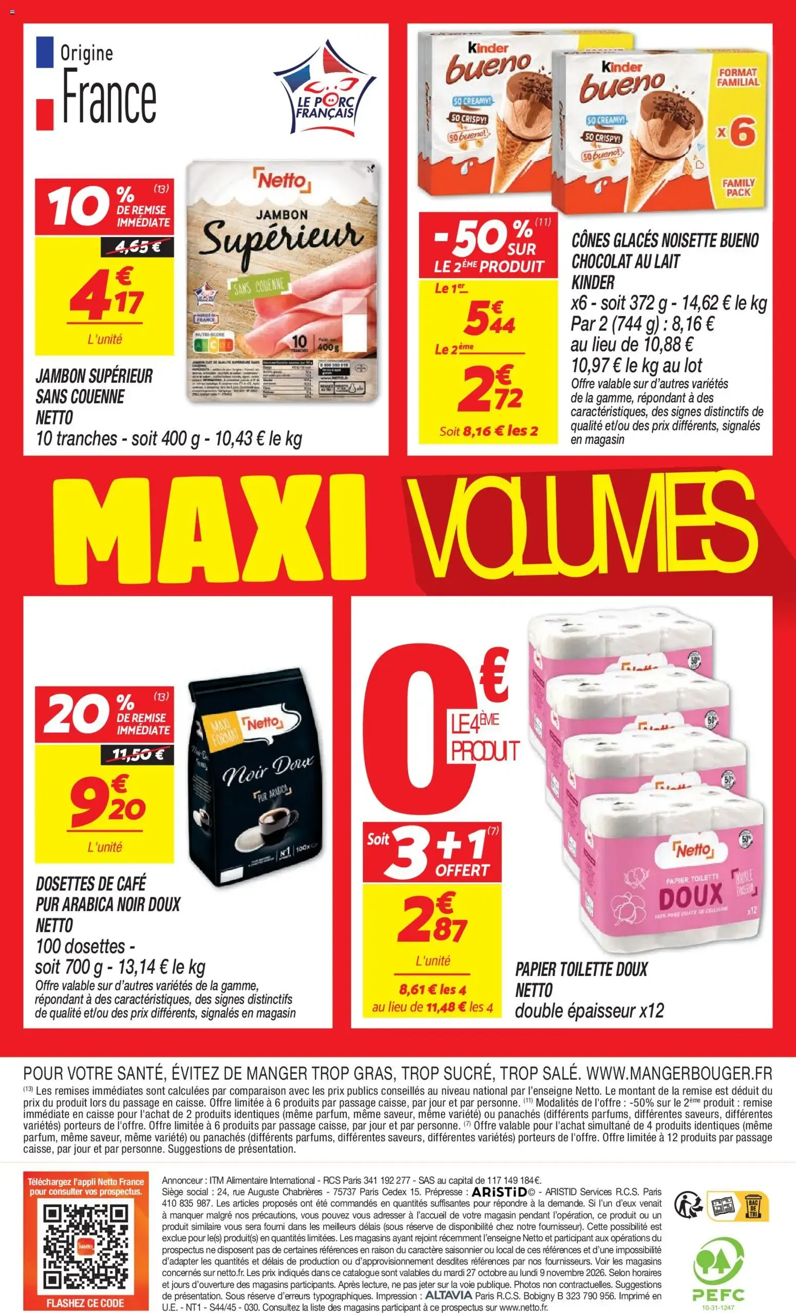 Netto catalogue à partir du 27/10/2026 - promo en ligne du 27 octobre au 9 novembre 2026 - Catalogue page 16