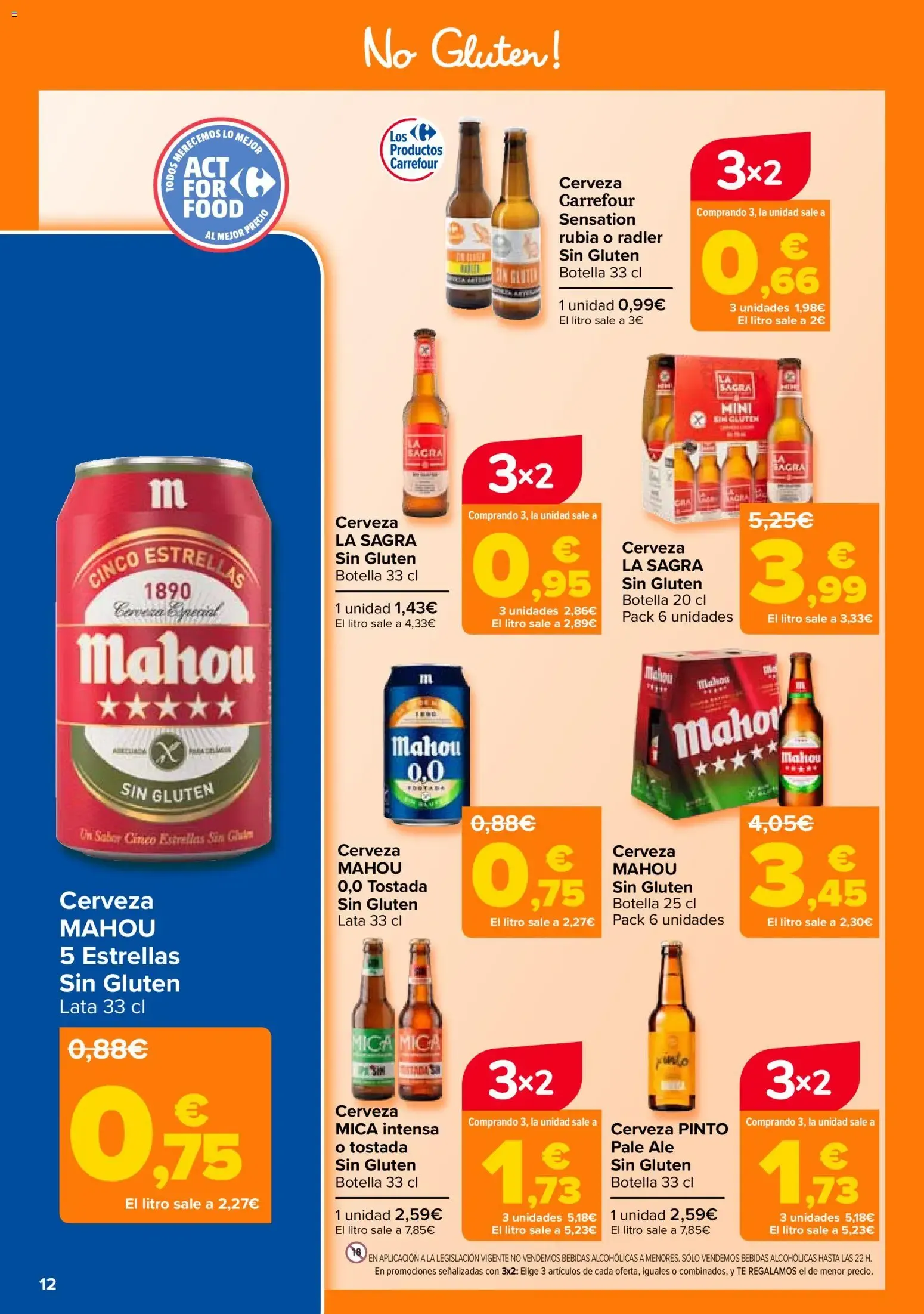 Catálogo de Carrefour Sin Gluten del 25/09/2026 | Catálogo 25 de septiembre al 12 de octubre 2026 - Página 12