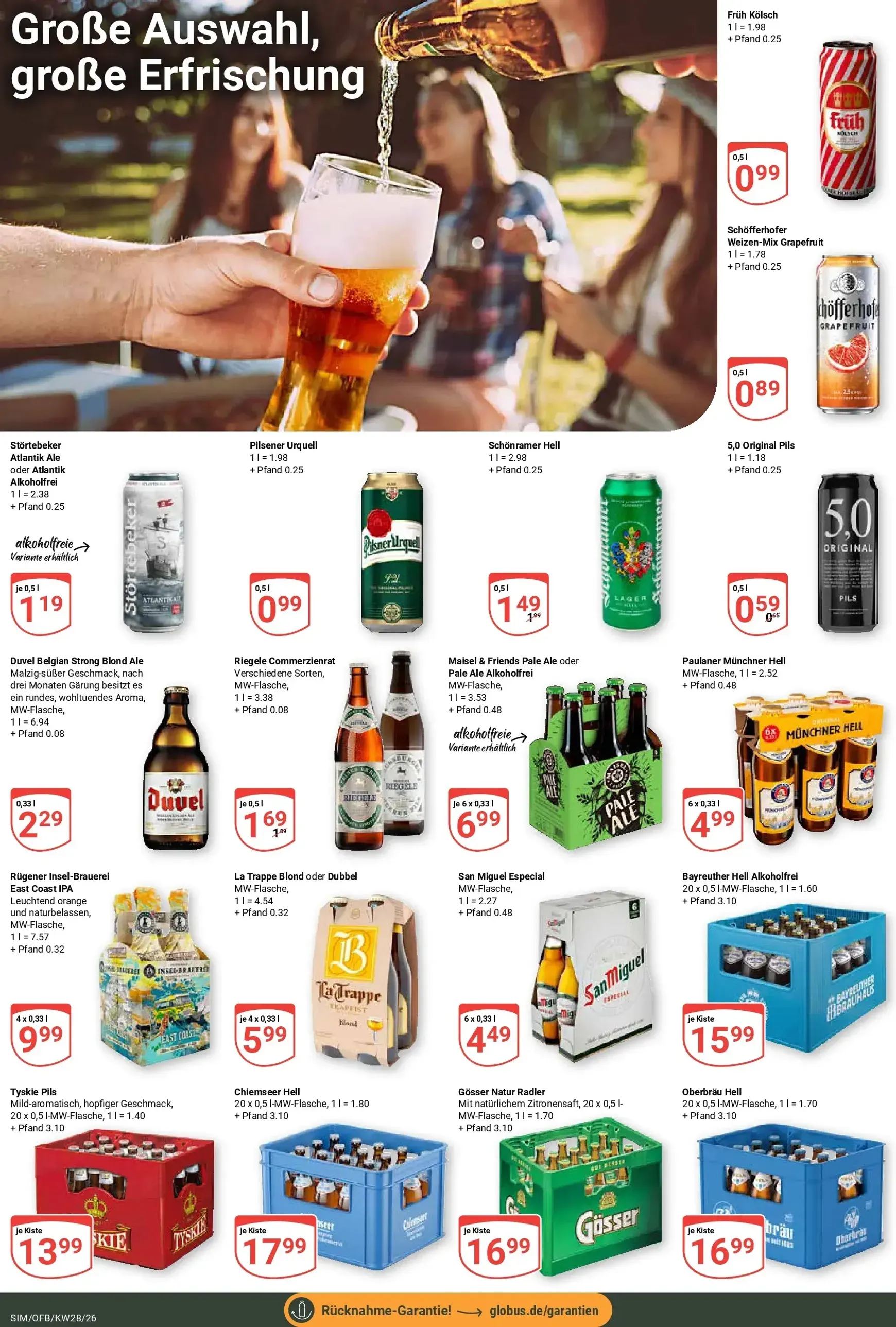 Globus - Simmern Prospekt – von Montag 06.07.2026 bis Samstag 11.07.2026 von 6. Juli bis 11. Juli 2026 - Prospekt seite 18