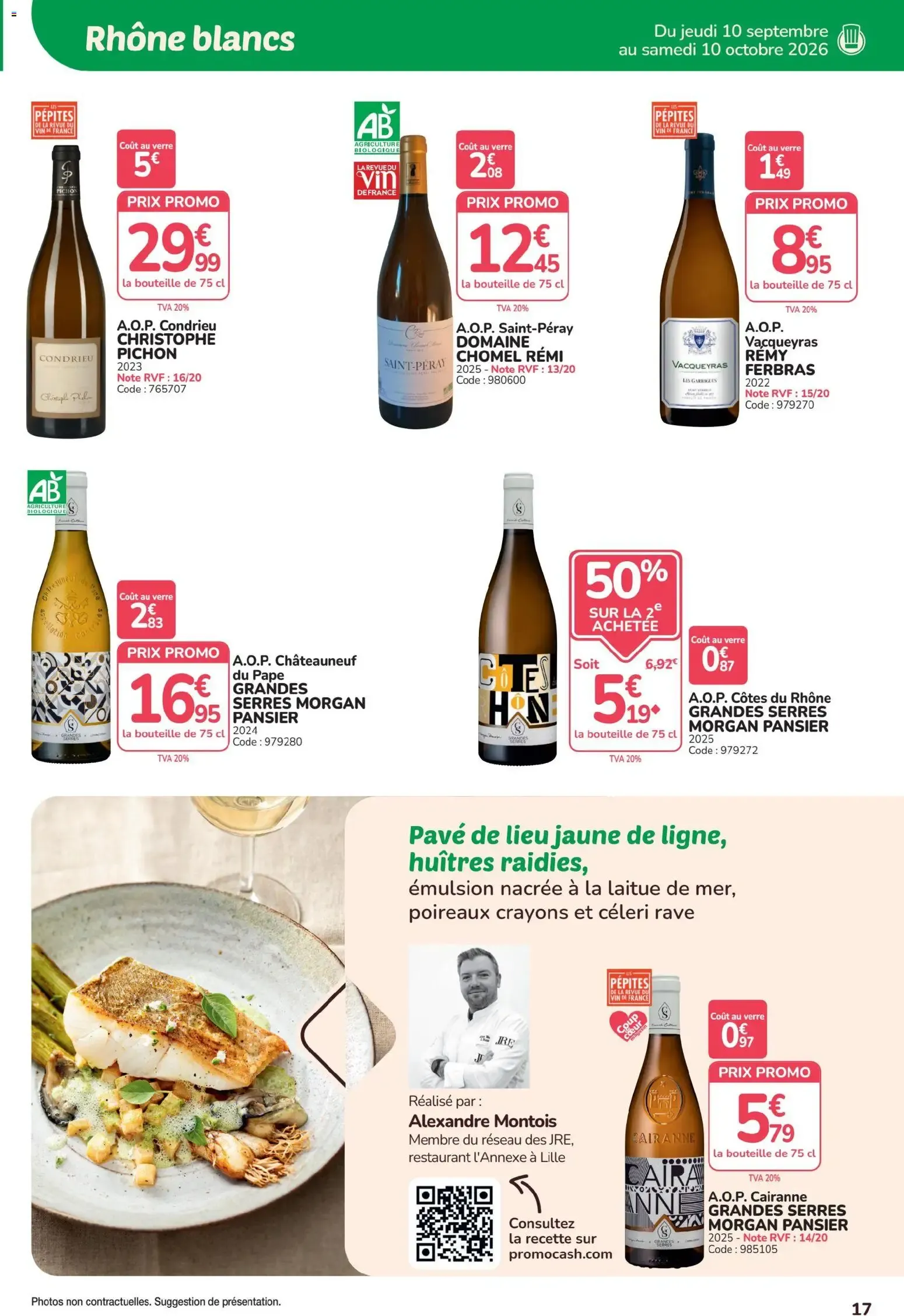Promocash Foire aux vins à partir du 10/09/2026 - promo en ligne du 10 septembre au 10 octobre 2026 - Catalogue page 17