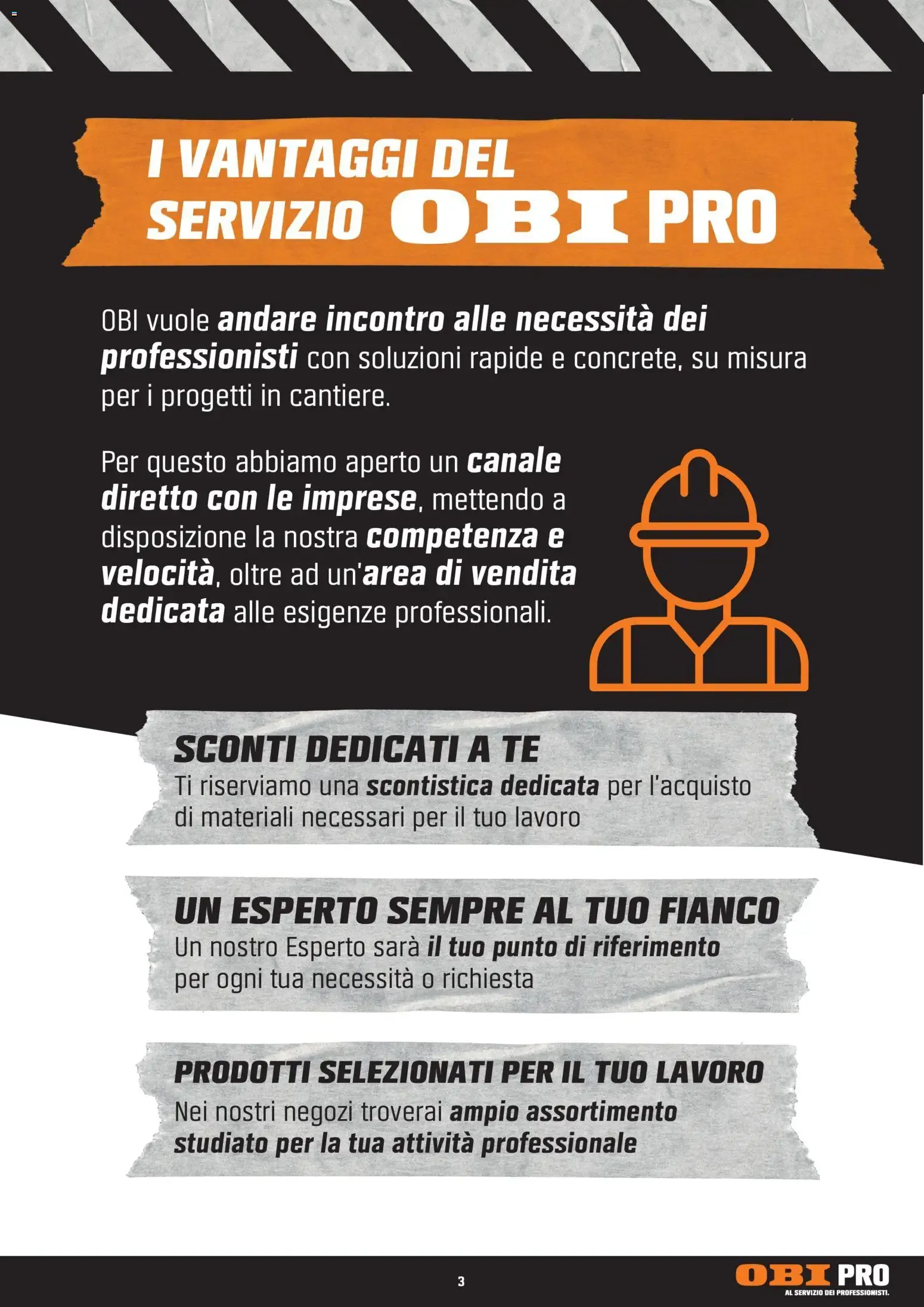 OBI PRO AL SERVIZIO DEI PROFESSIONISTI. da 14 settembre a 30 ottobre di 2026 - Pagina del volantino 3