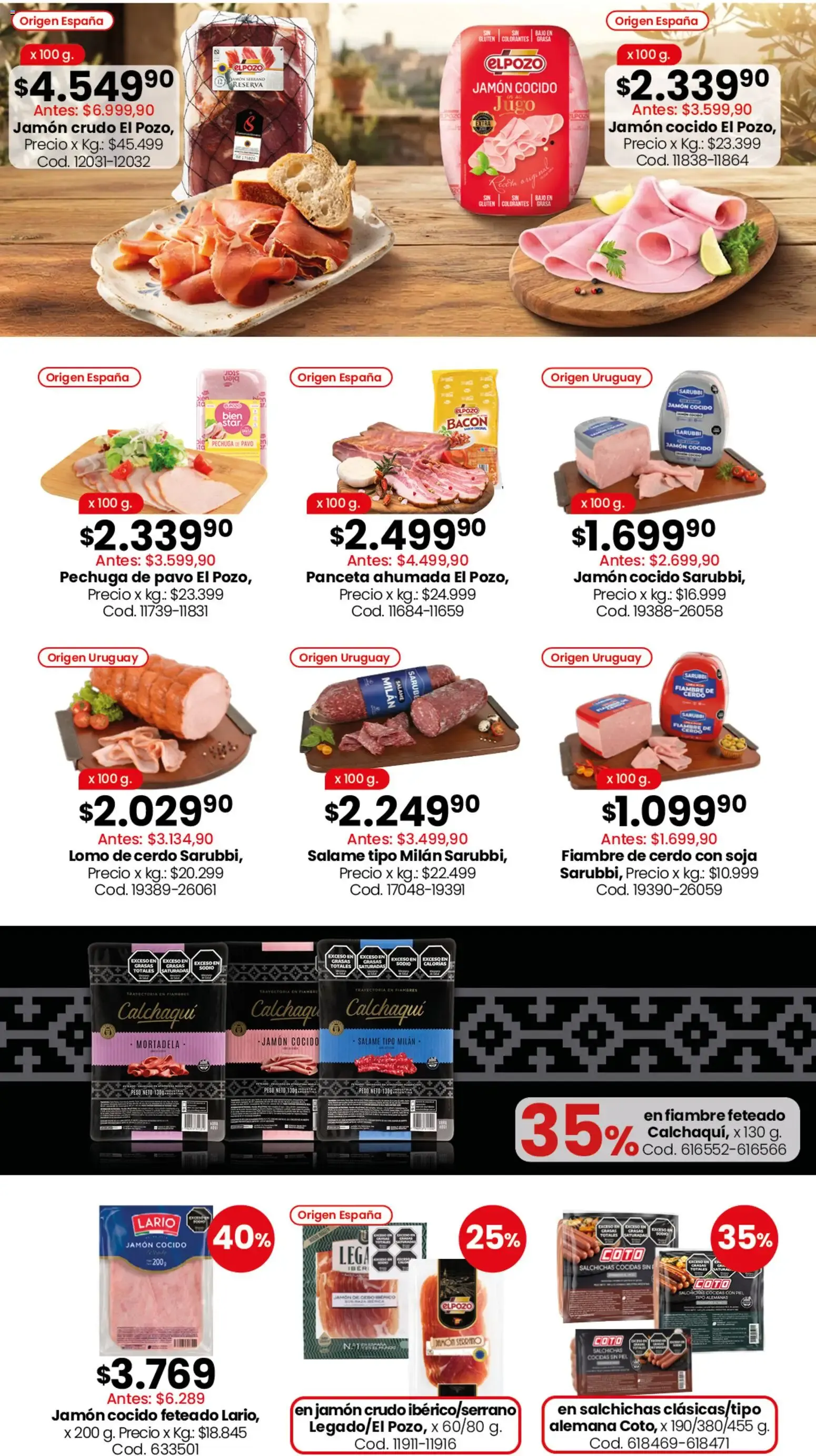 Ofertas de Ofertas Semanales de Carnes, verduras, pescadería, frescos y elaborados 28 de septiembre al 4 de octubre 2026 - Página 9 del catálogo