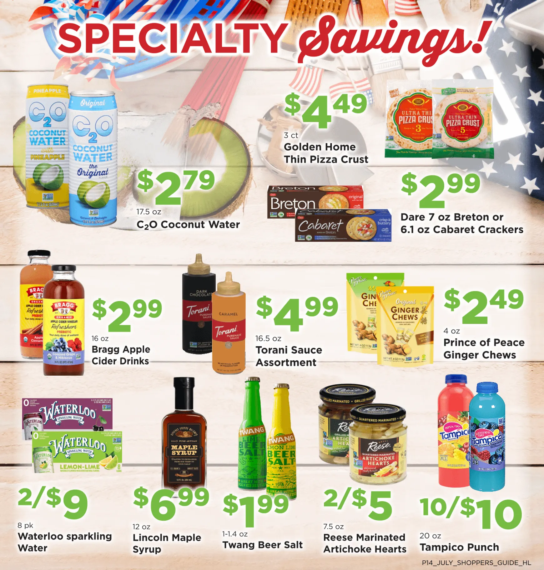 Weekly ad Current Homeland Stores - Bring Savings Home leaflet valid from Wednesday 07/01/2026 to Friday 07/31/2026 from July 1 to July 31 2026 - Page 14