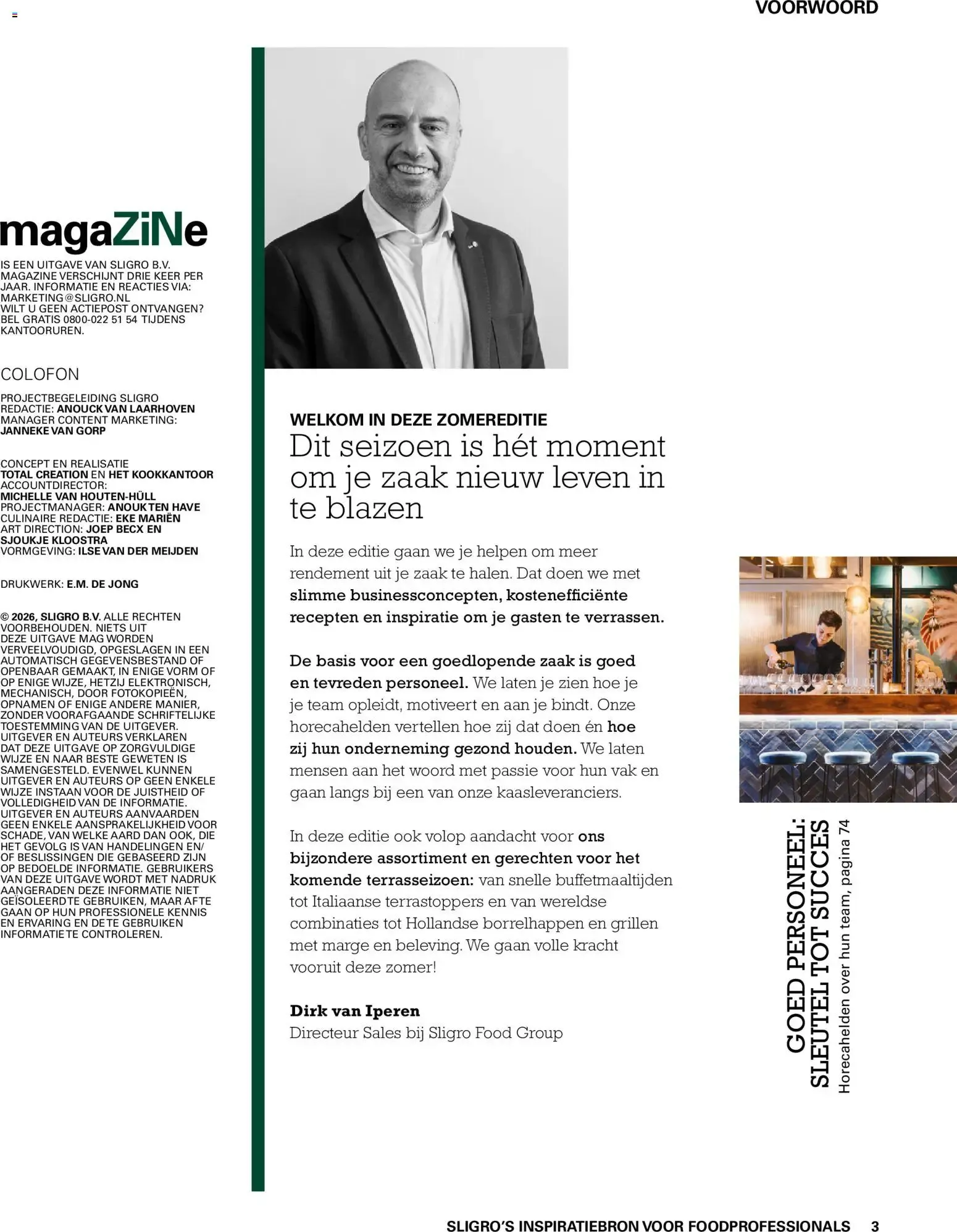 Sligro magaziNe van 21 juni tot 22 september 2026 - Folder pagina 3