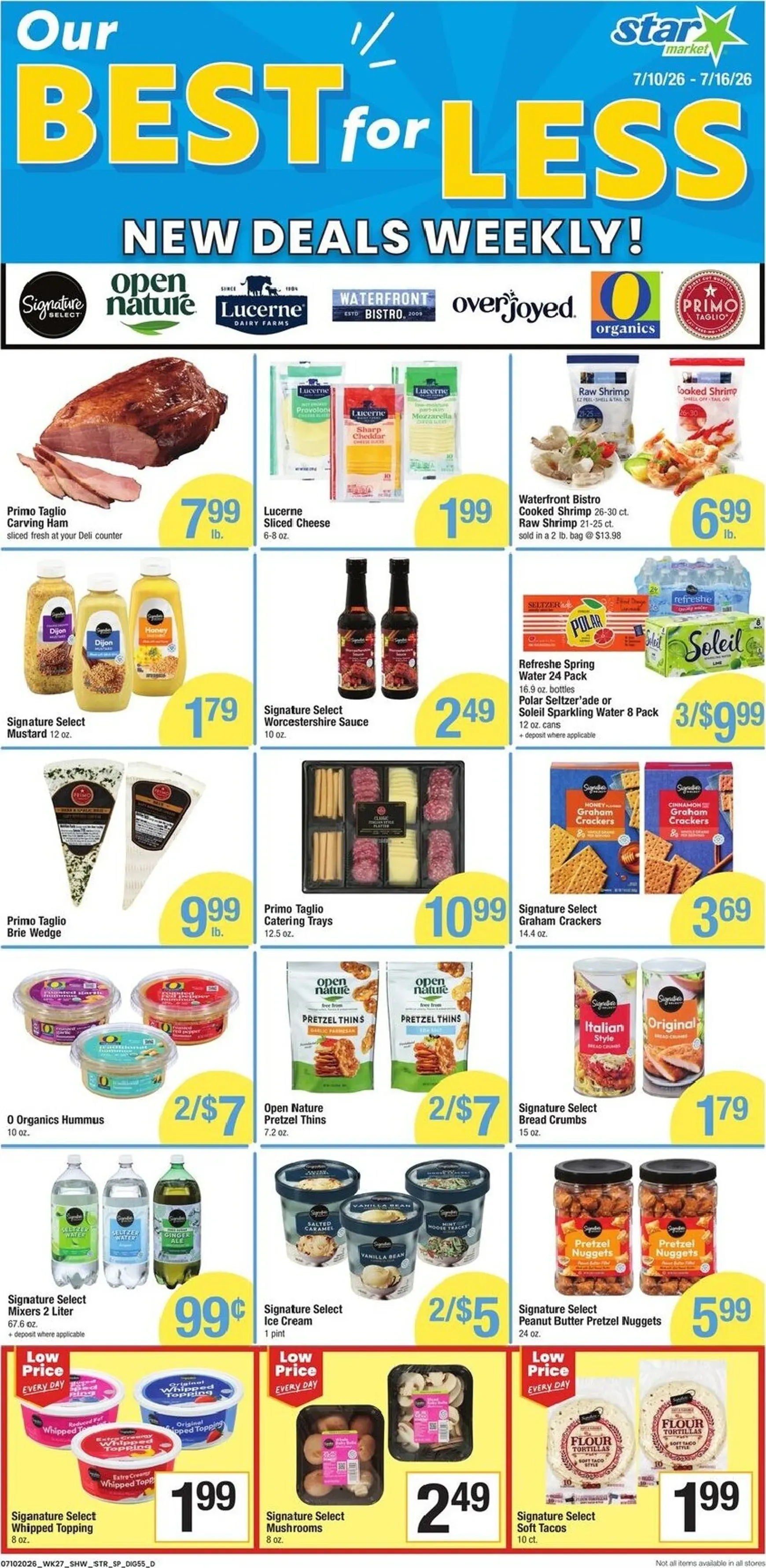 Weekly ad Current Star Market leaflet valid from Friday 07/10/2026 to Thursday 07/16/2026 from July 10 to July 16 2026 - Page 7