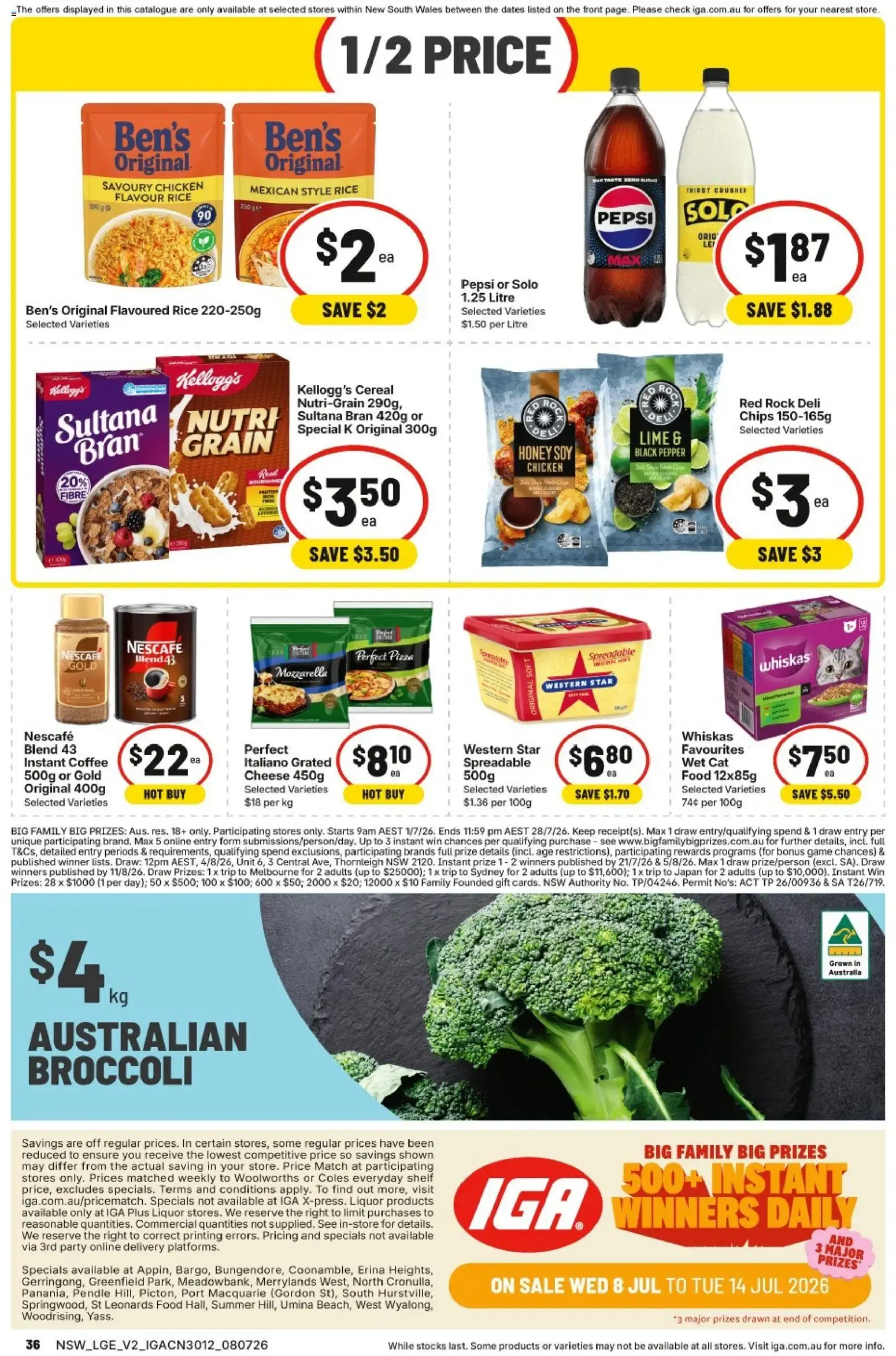 IGA catalogue valid from 08/07/2026 > Online Australia - Catalogue valid from 8 July to 14 July 2026 - page 34