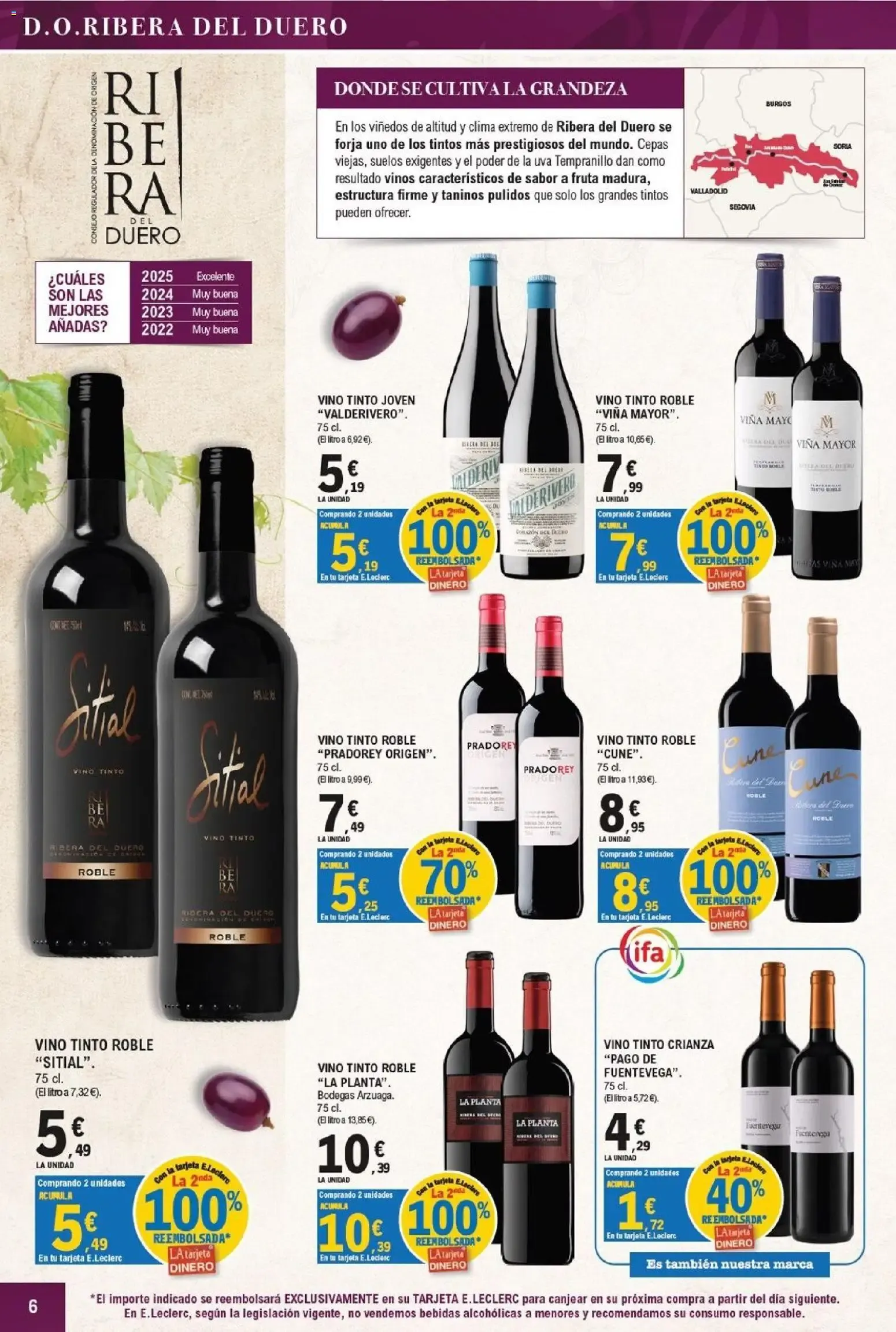 Catálogo de E.Leclerc - Feria del Vino 16 de septiembre al 4 de octubre 2026 - Página 6
