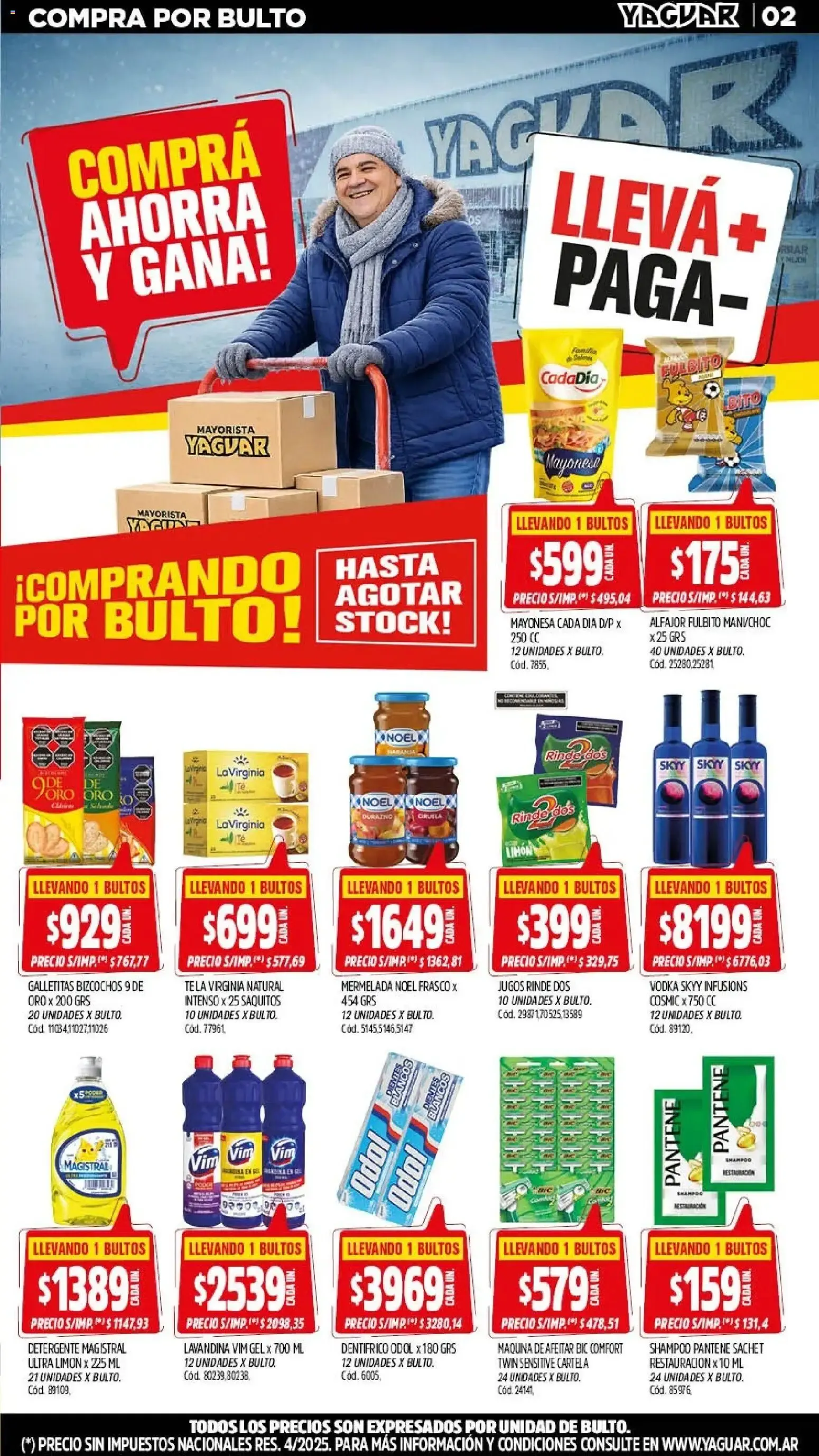 Ofertas de Mayorista Yaguar - Precios Bajo Cero 20 de julio al 26 de julio 2026 - Página 2 del catálogo