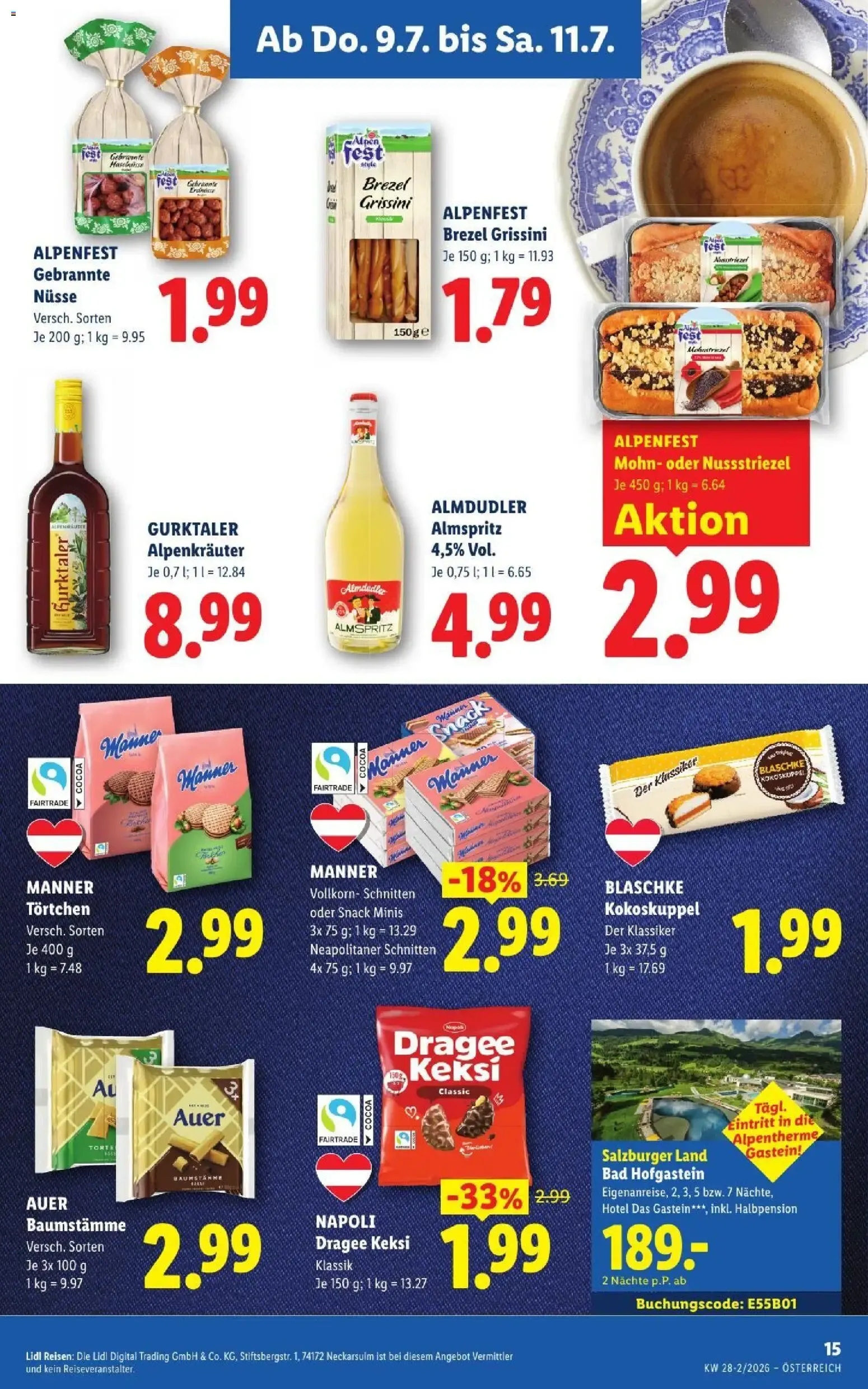 Lidl - Flugblatt ab 09.07.2026 - Angebote ab donnerstag von 9. Juli bis 11. Juli 2026 - Flugblätt seite  17