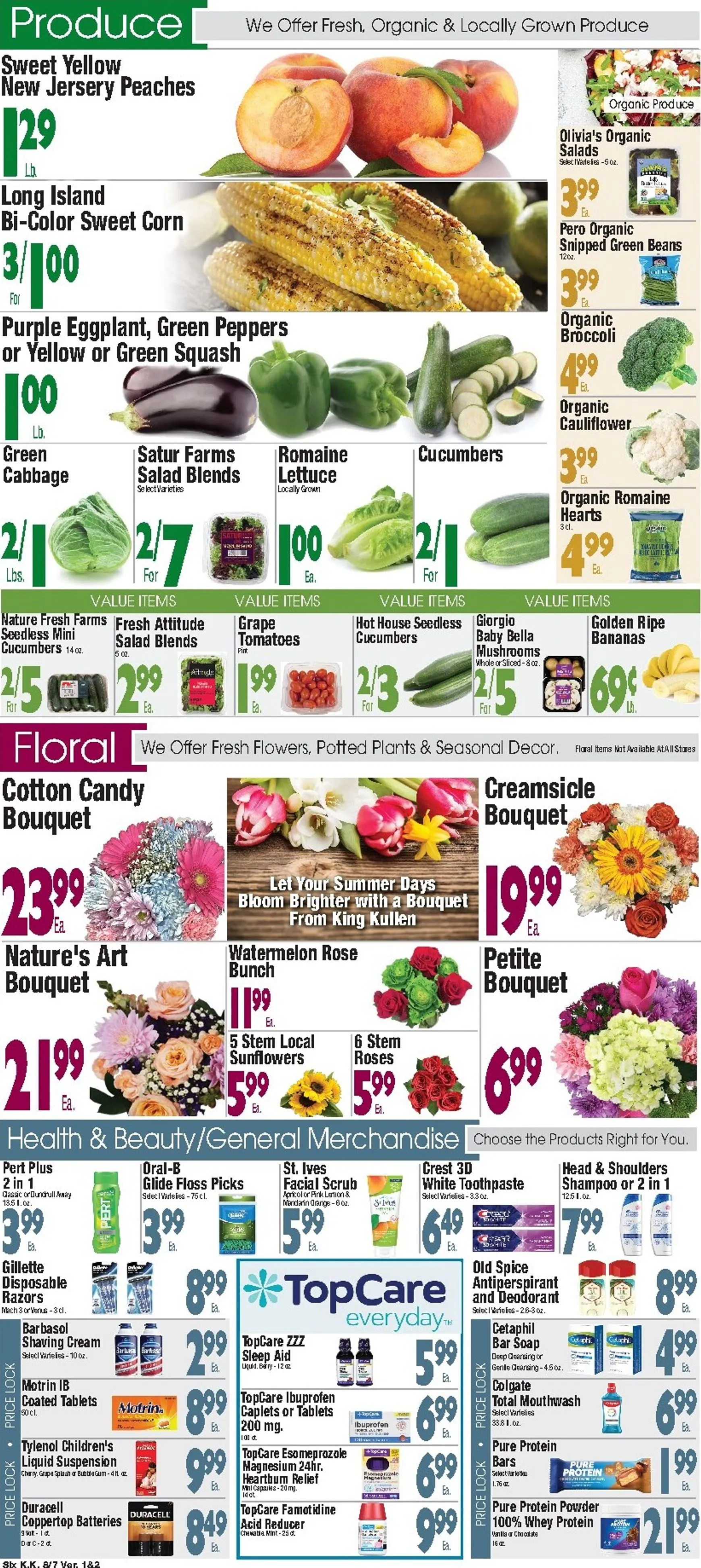 Weekly ad Current King Kullen leaflet valid from Friday 08/07/2026 to Thursday 08/13/2026 from August 7 to August 13 2026 - Page 6
