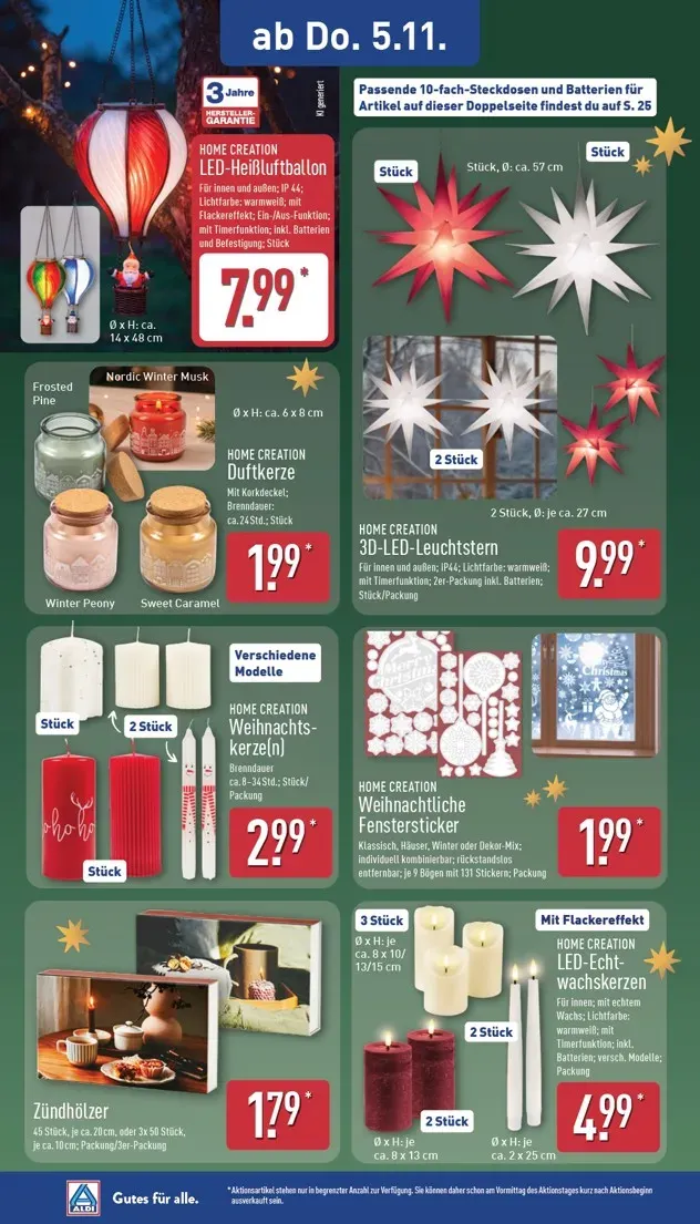 ALDI NORD Prospekt nächste Woche – von Montag 02.11.2026 bis Samstag 07.11.2026 von 2. November bis 7. November 2026 - Prospekt seite 25