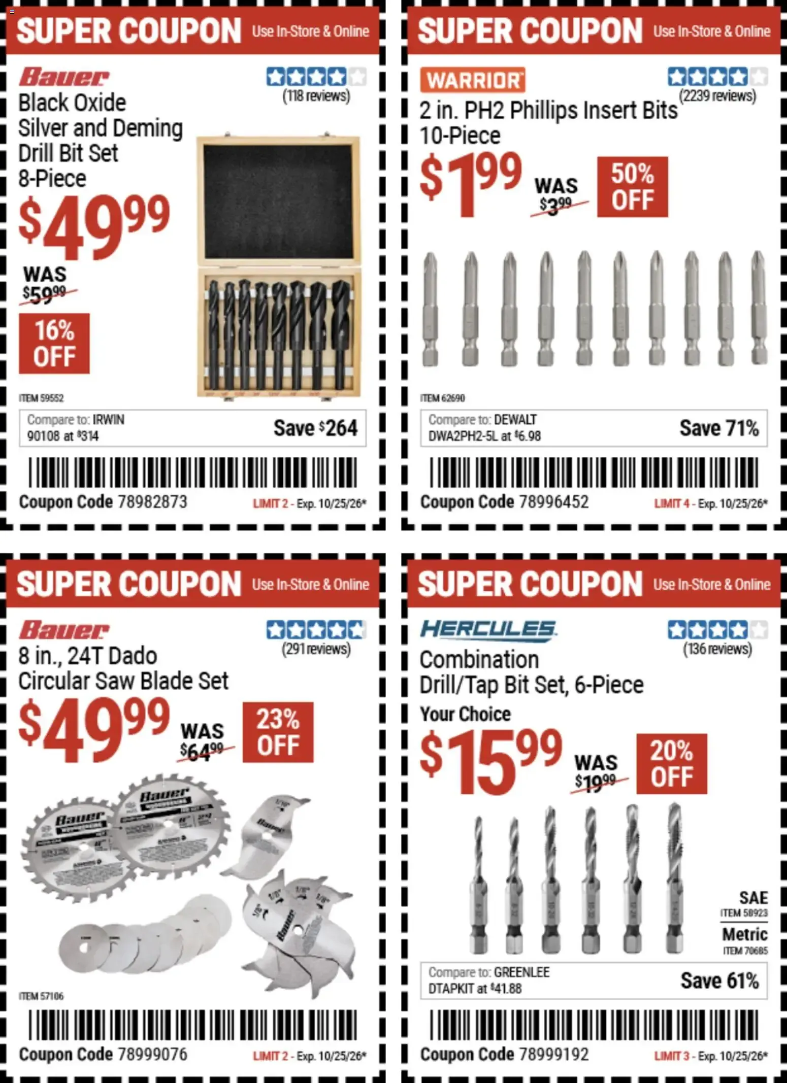 Weekly ad Harbor Freight Weekly Ad (10/12 - 10/25 2026) - Flyer from October 12 to October 25 2026 - Page 5
