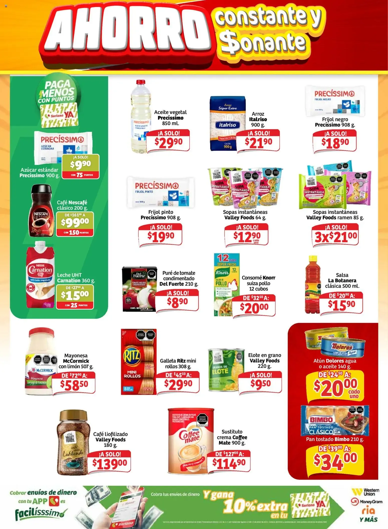 Catálogo de SORIANA ofertas hoy de 06/08/2026 - Folleto Agosto 6 de agosto al 12 de agosto 2026 - Pagina 2