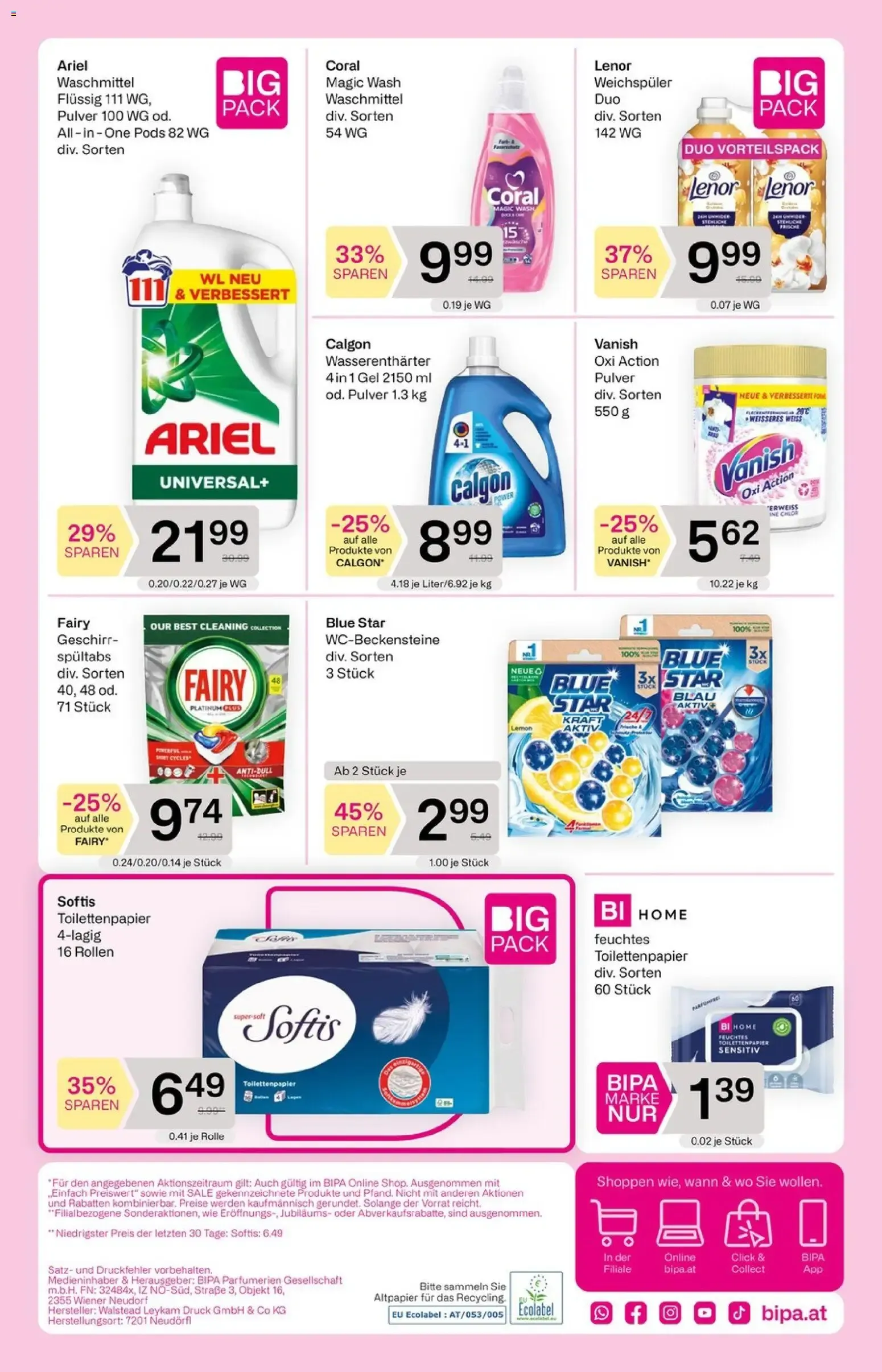 BIPA Baby Weeks von 6. August bis 19. August 2026 - Flugblätt seite  8