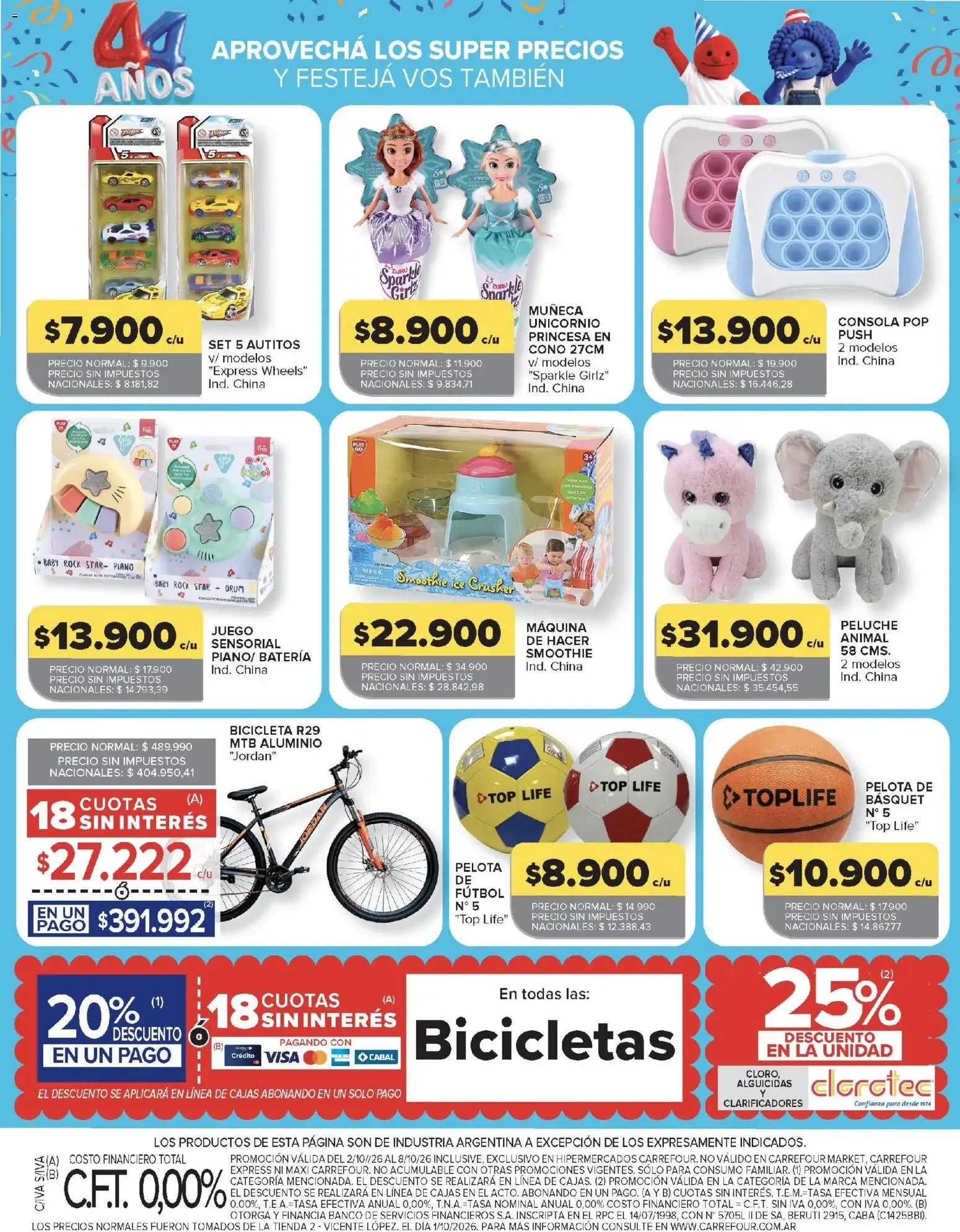 Ofertas de Carrefour - 1.ª semana de festejos y Súper Precios 2 de octubre al 8 de octubre 2026 - Página 26 del catálogo