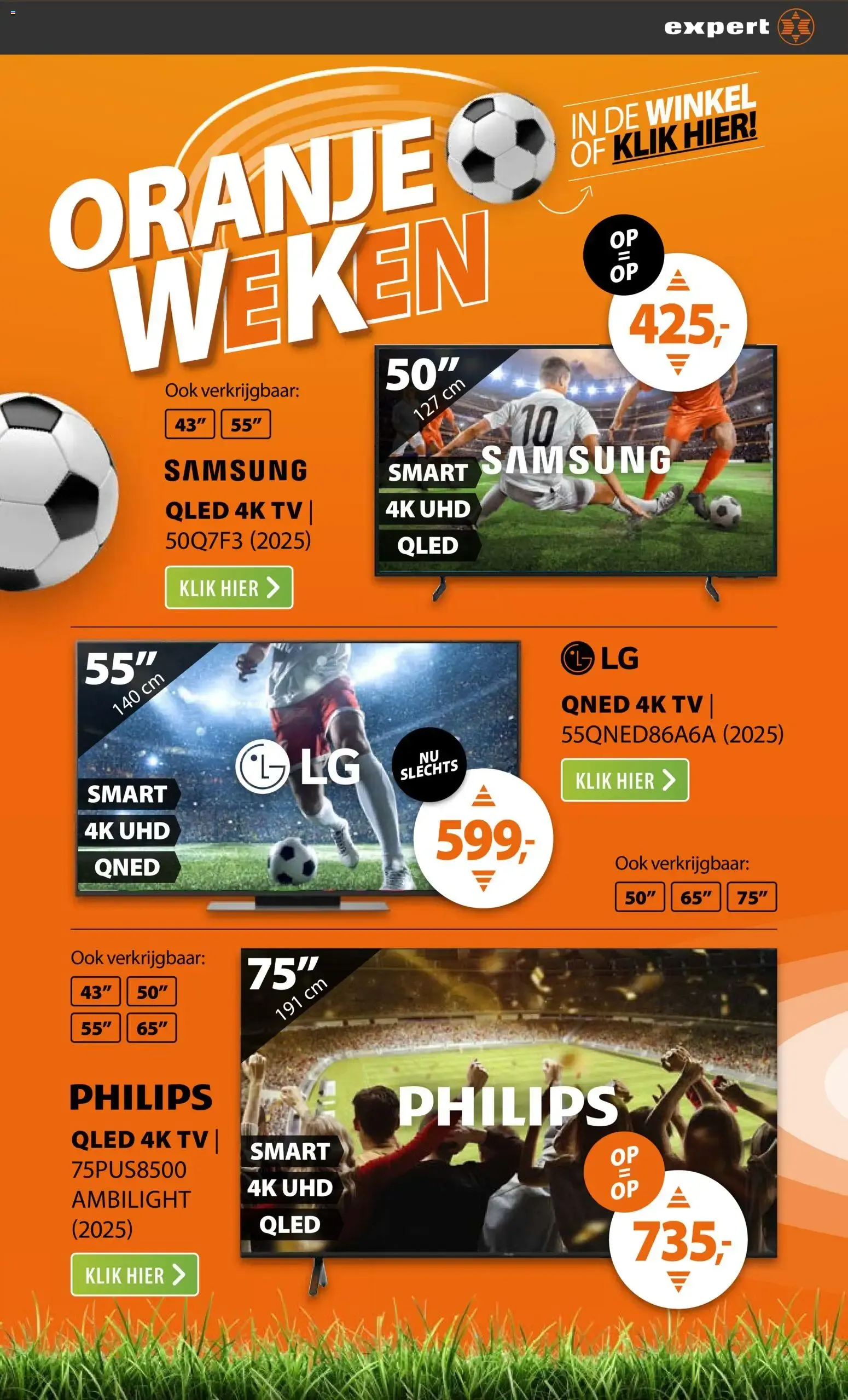Expert Oranje Weken van 29 juni tot 5 juli 2026 - Folder pagina 2