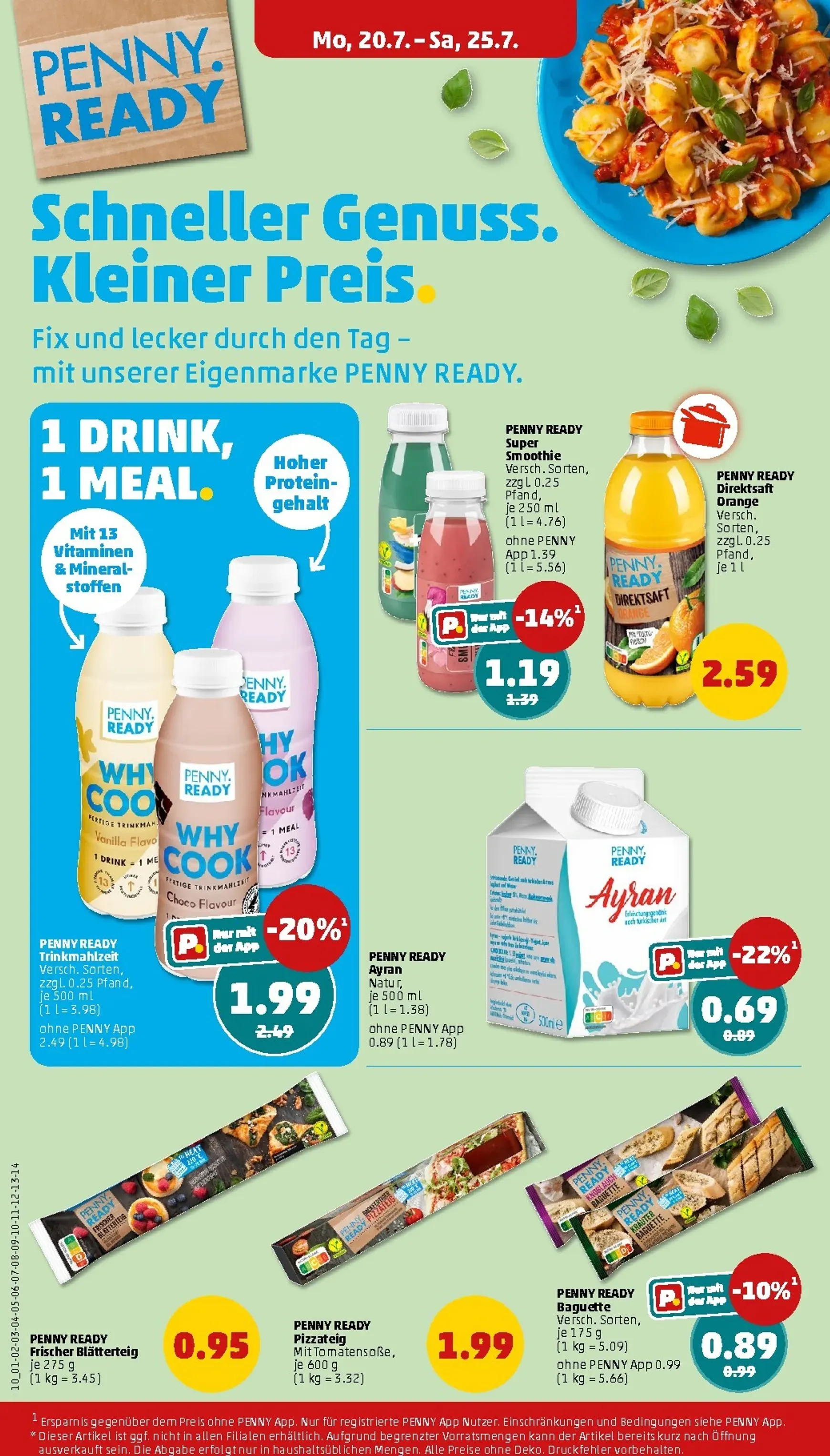 PENNY Prospekt – von Montag 20.07.2026 bis Samstag 25.07.2026 von 20. Juli bis 25. Juli 2026 - Prospekt seite 14