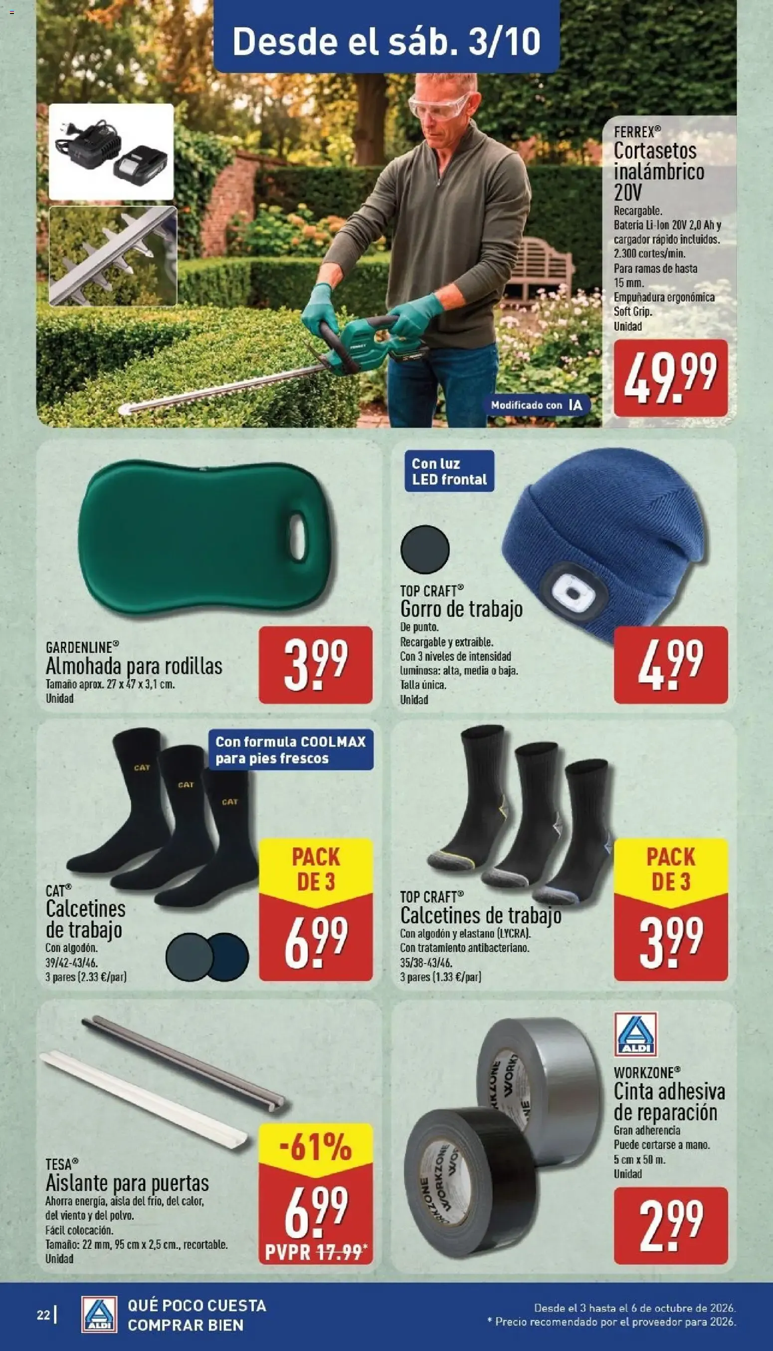 Catálogo de Aldi folleto Canarias del 28/09/2026 | Catálogo 28 de septiembre al 4 de octubre 2026 - Página 21