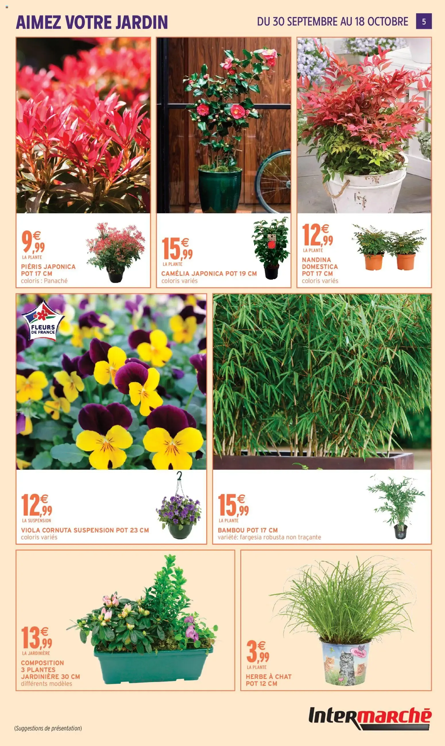 Intermarché - Aimez Votre Jardin du 29 septembre au 18 octobre 2026 - Catalogue page 5