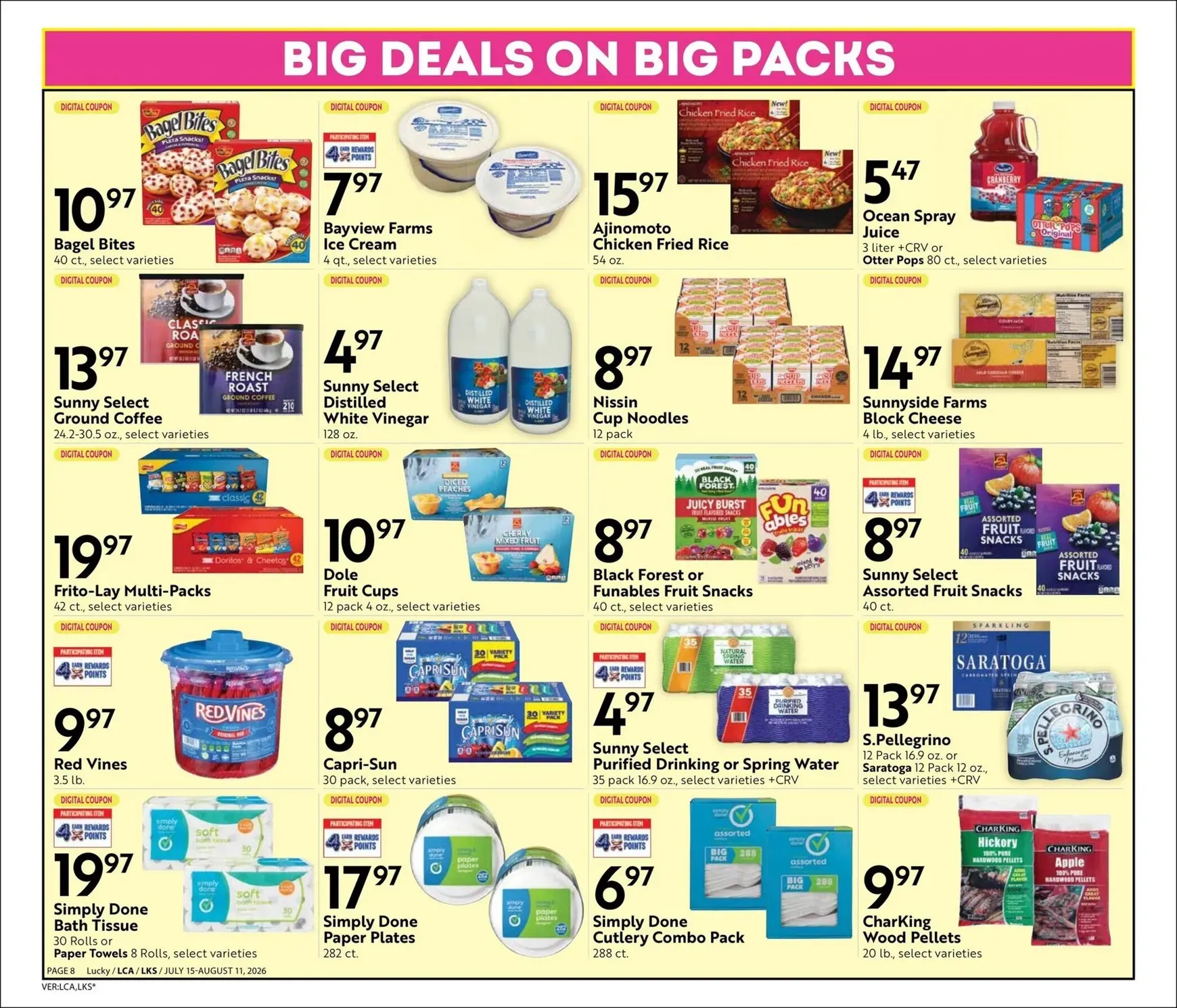 Weekly ad Lucky Steals & Deals from July 15 to August 11 2026 - Page 8