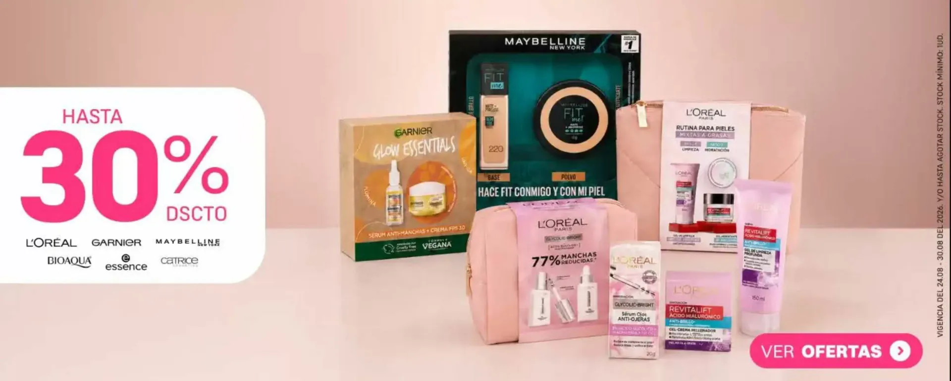 Catalogo de Ofertas en productos de belleza y cuidado personal 24 de agosto al 30 de agosto 2026 - Pag 1