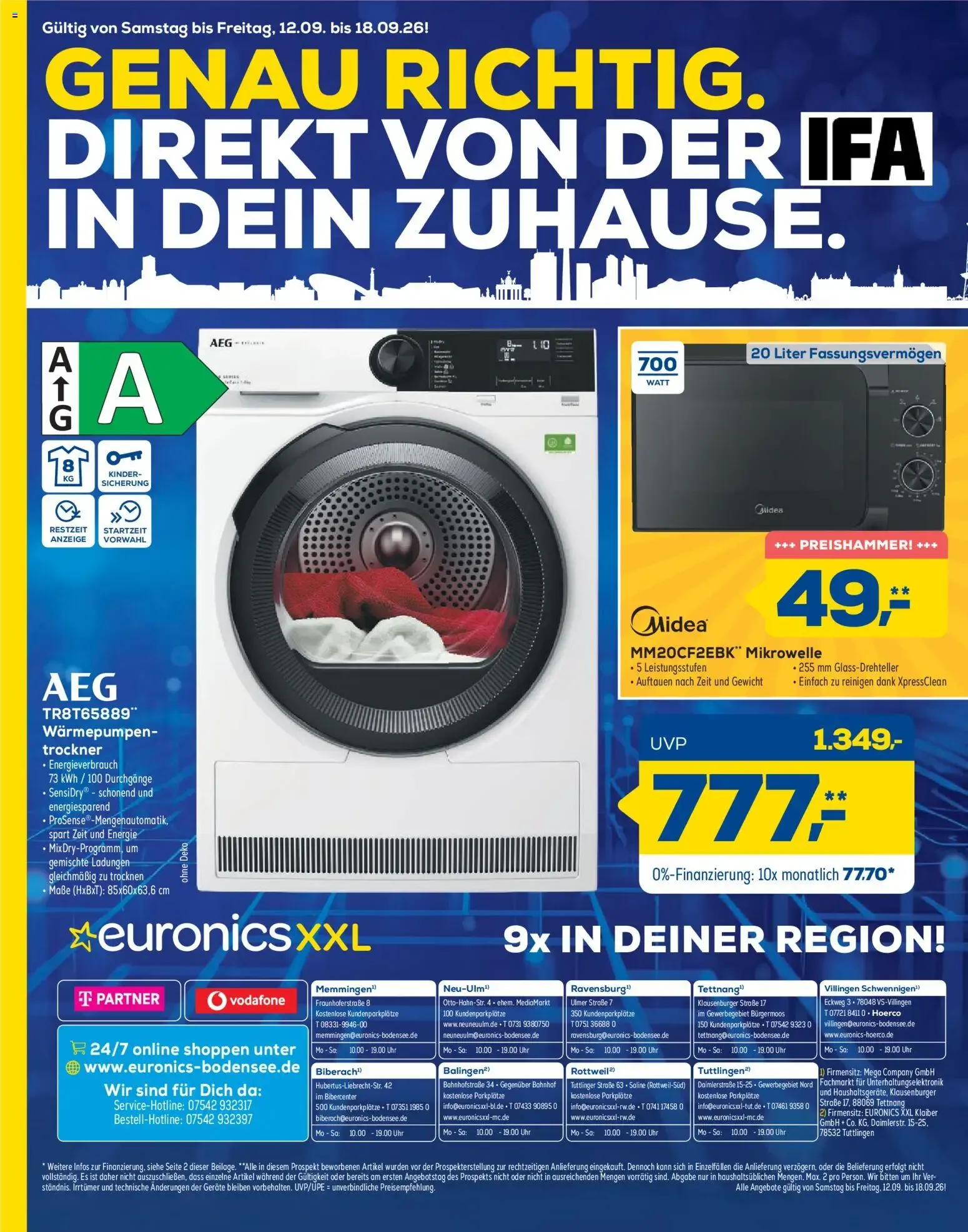 Euronics Prospekt (ab 12.09.2026) zum Blättern von 12. September bis 18. September 2026 - Prospekt seite 12
