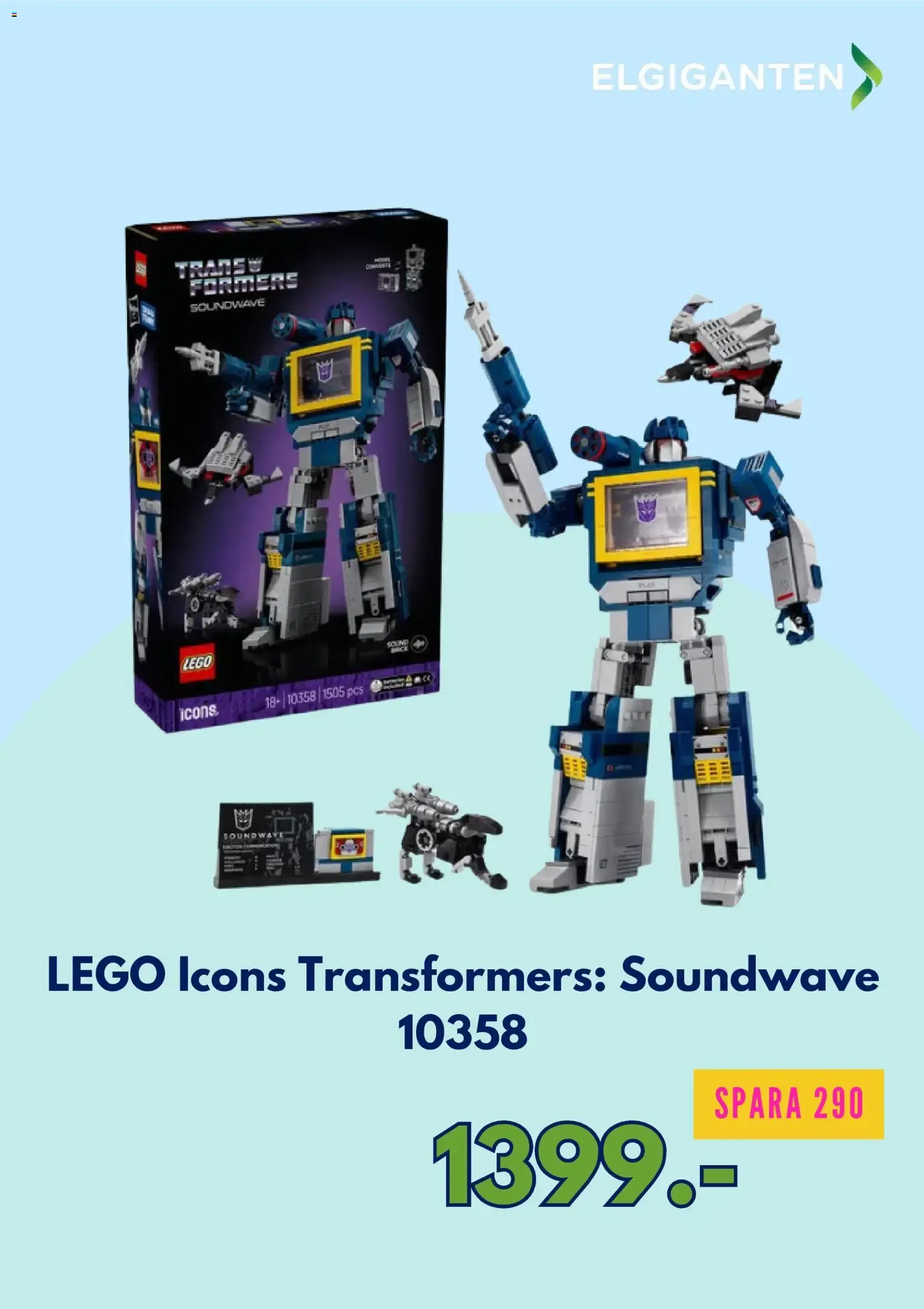 Elgiganten erbjudanden - Lego från 15/10/2026 - 22/10/2026 > Reklamblad nuvarande rabatter från 15 oktober till 22 oktober 2026 - Reklamblad sidor 3