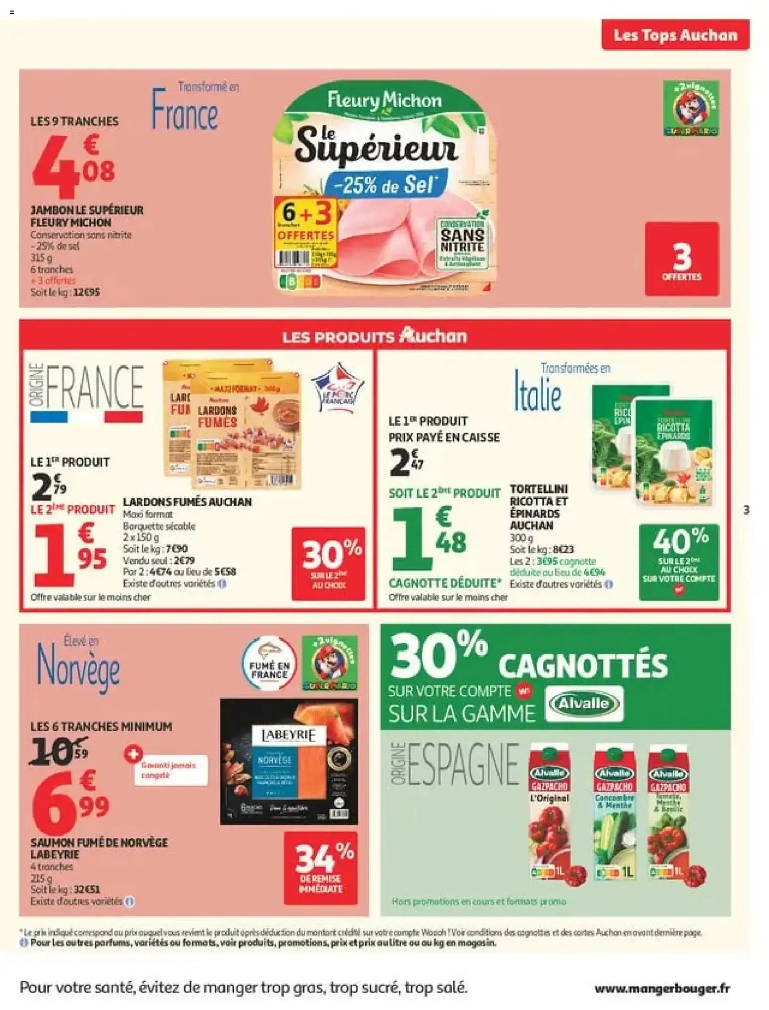 Auchan Tops rentrée supers à partir du 01/09/2026 - promo en ligne du 1 septembre au 12 septembre 2026 - Catalogue page 3
