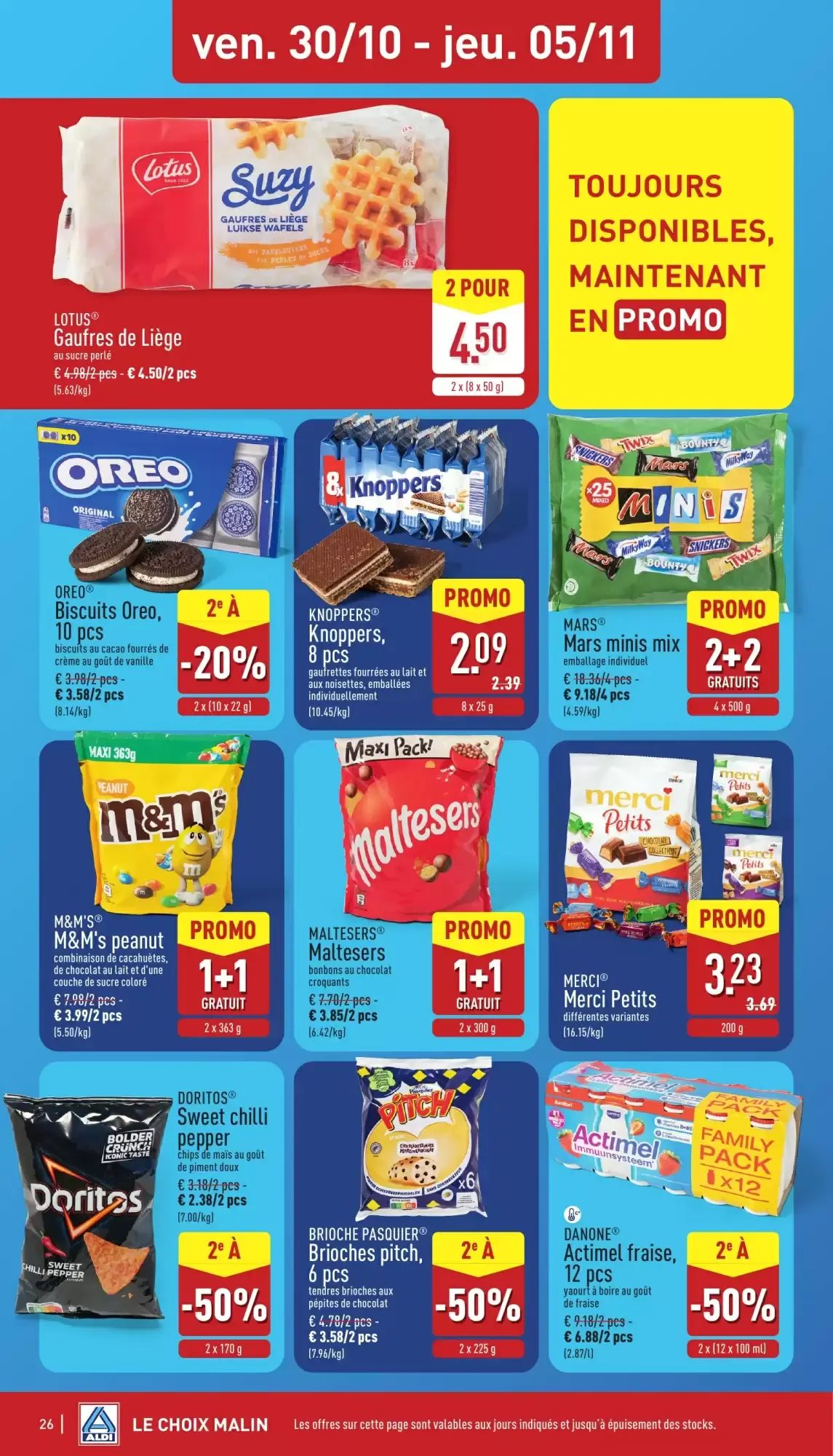 ALDI Dépliant del 26 al 31 de octubre van 26 oktober tot 31 oktober 2026 - folder pagina 26