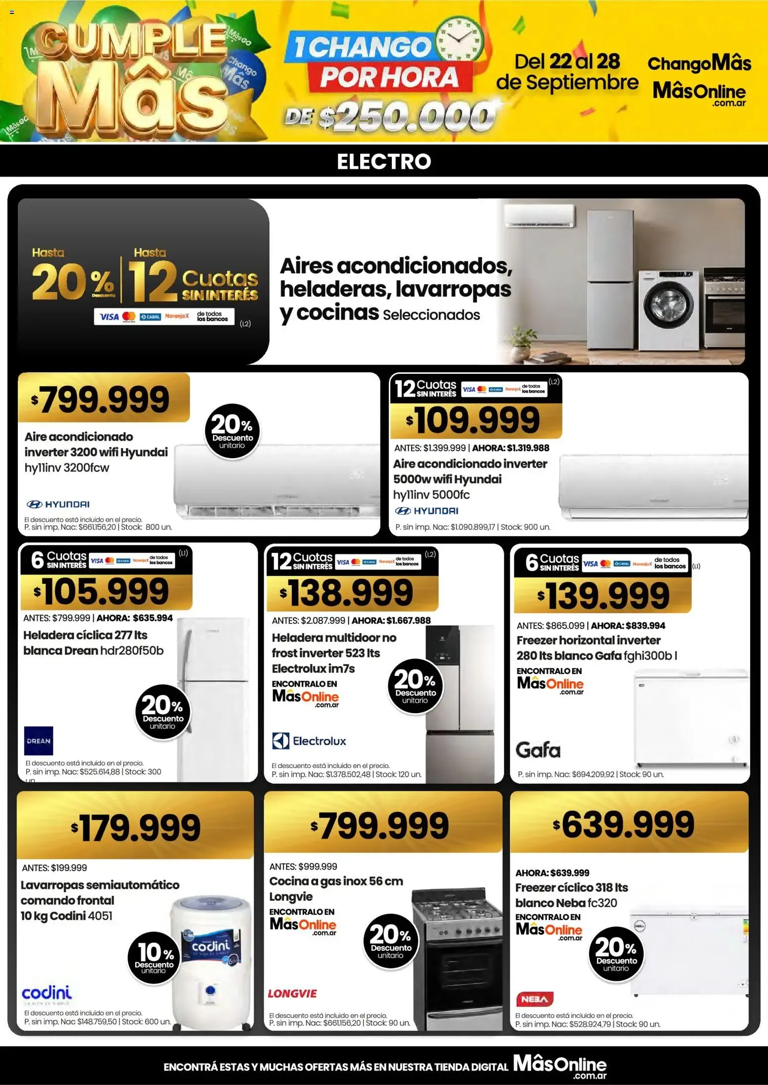 Ofertas de CUMPLE Más 22 de septiembre al 28 de septiembre 2026 - Página 10 del catálogo