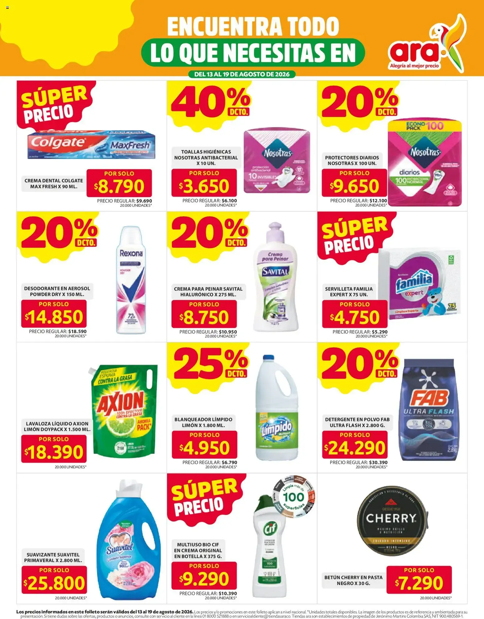 Catalogo de Ahorra con Alegría al Mejor Precio 13 de agosto al 19 de agosto 2026 - Pag 10