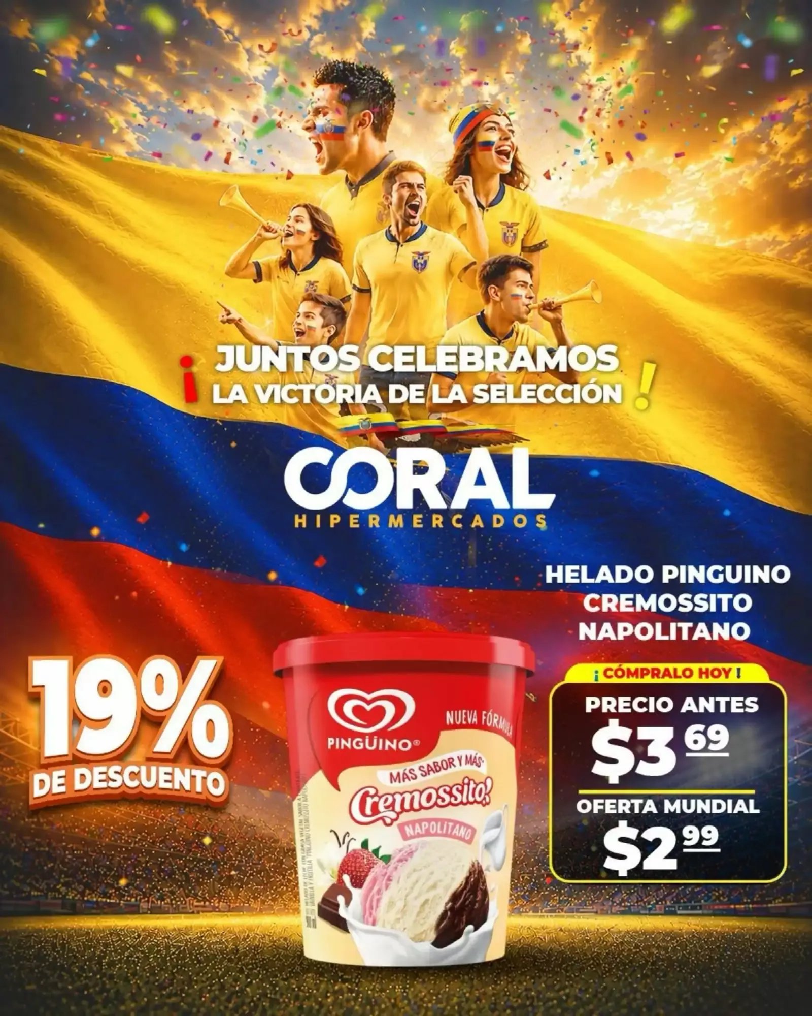 Catalogo de Coral Hipermercados - Oferta Mundial Helado Pingüino Manicho 29 de junio al 2 de julio 2026 - Pag 2