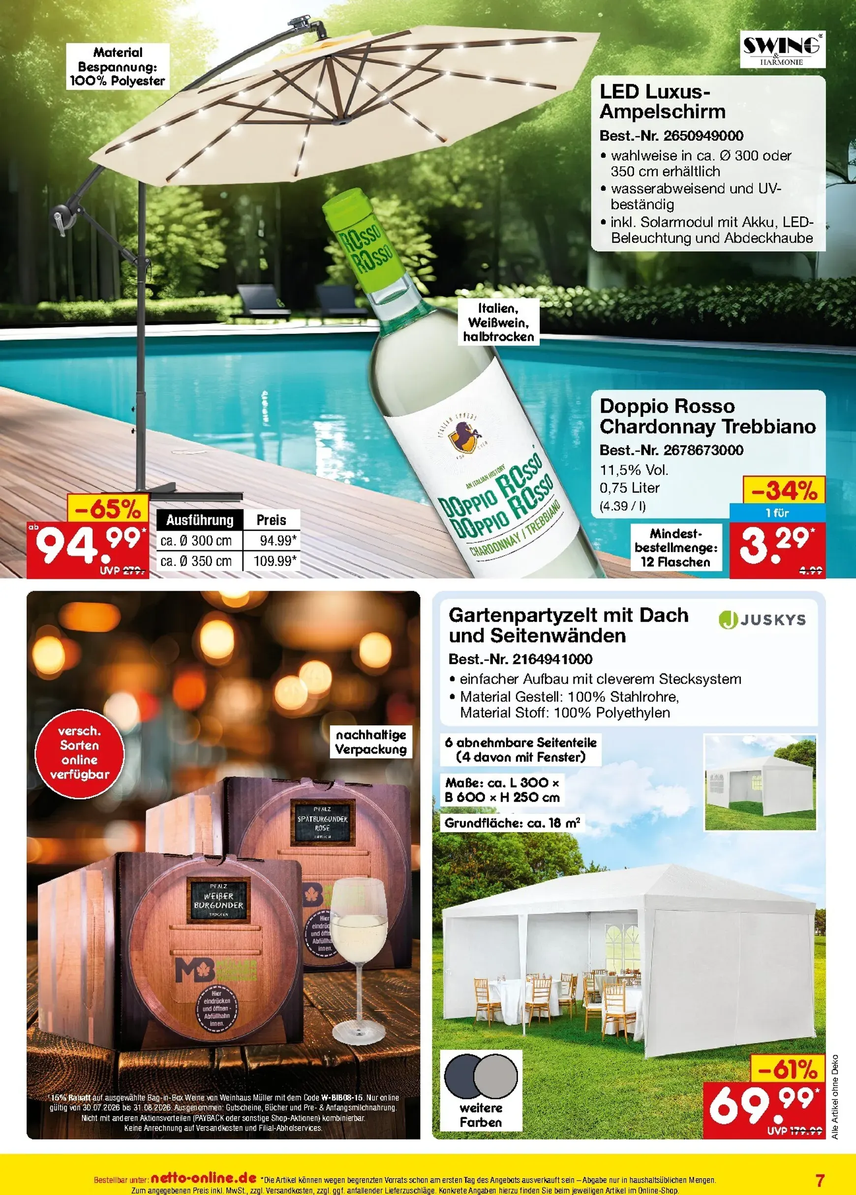 Netto Marken-Discount: 15% de descuento en Summer Highlights von 30. Juli bis 31. August 2026 - Prospekt seite 7