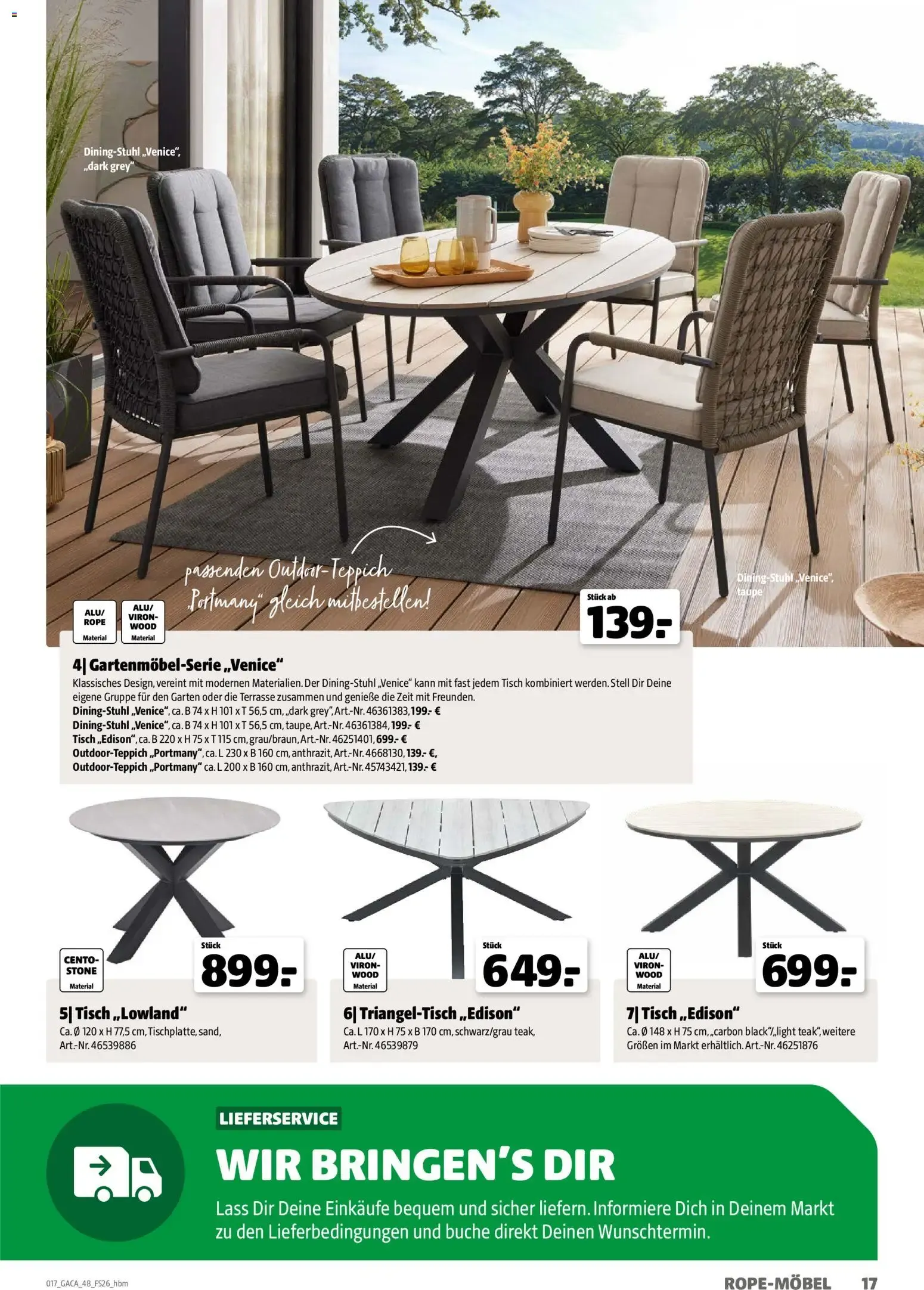 Hagebaumarkt Gartenmöbel & Camping von 2. März bis 31. Dezember 2026 - Prospekt seite 16