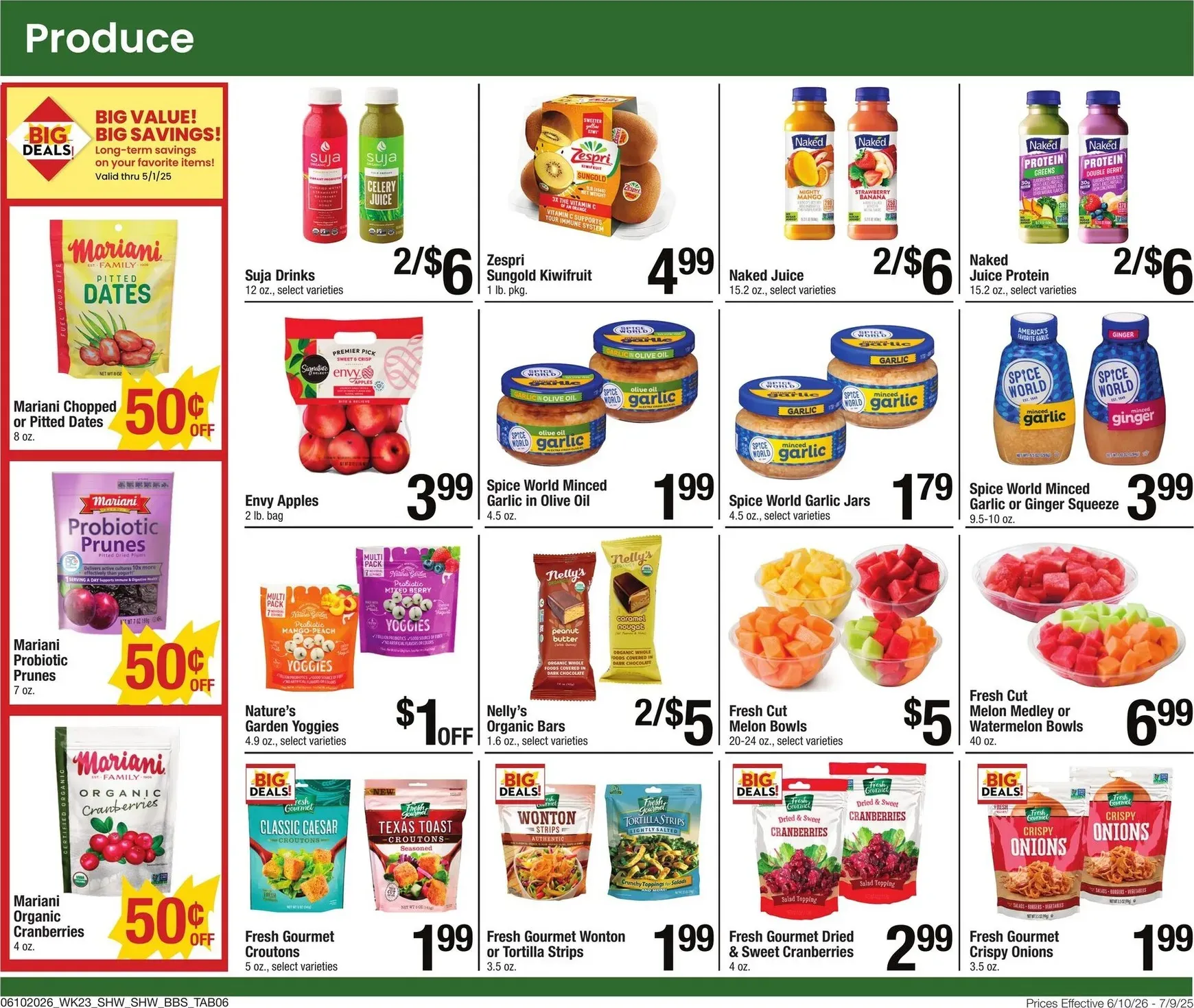 Weekly ad Current Shaw's - Big Book of Savings leaflet valid from Wednesday 06/10/2026 to Thursday 07/09/2026 from June 10 to July 9 2026 - Page 7