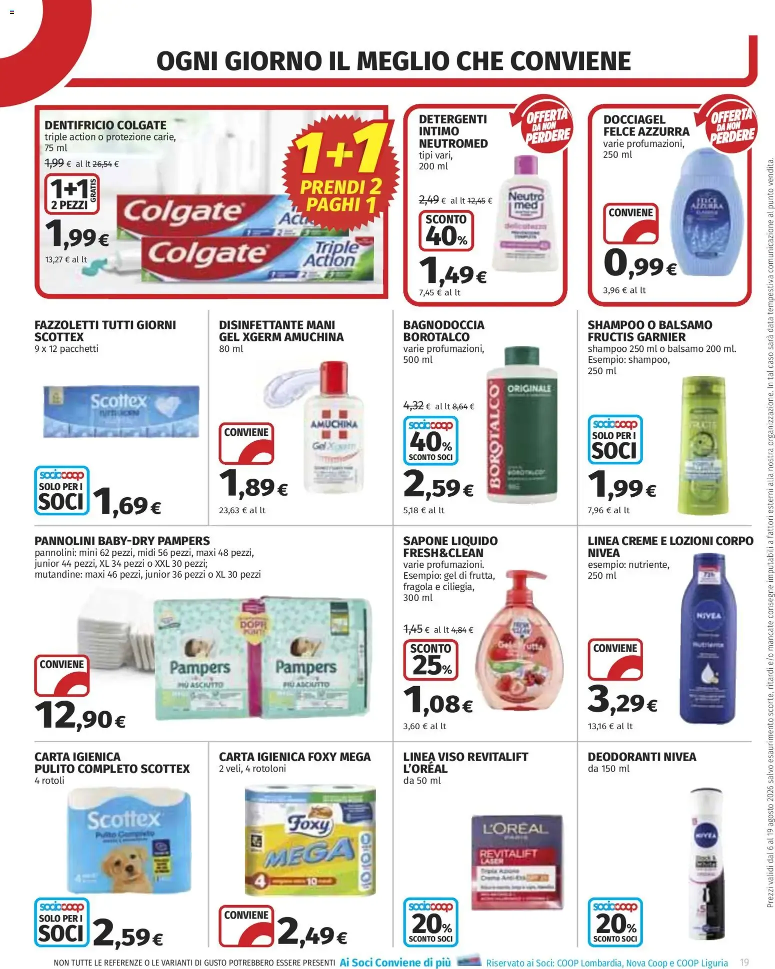 Volantino COOP Anteprima dal 06/08/2026 > NUOVO Promozioni da 6 agosto a 19 agosto di 2026 - Pagina del volantino 19