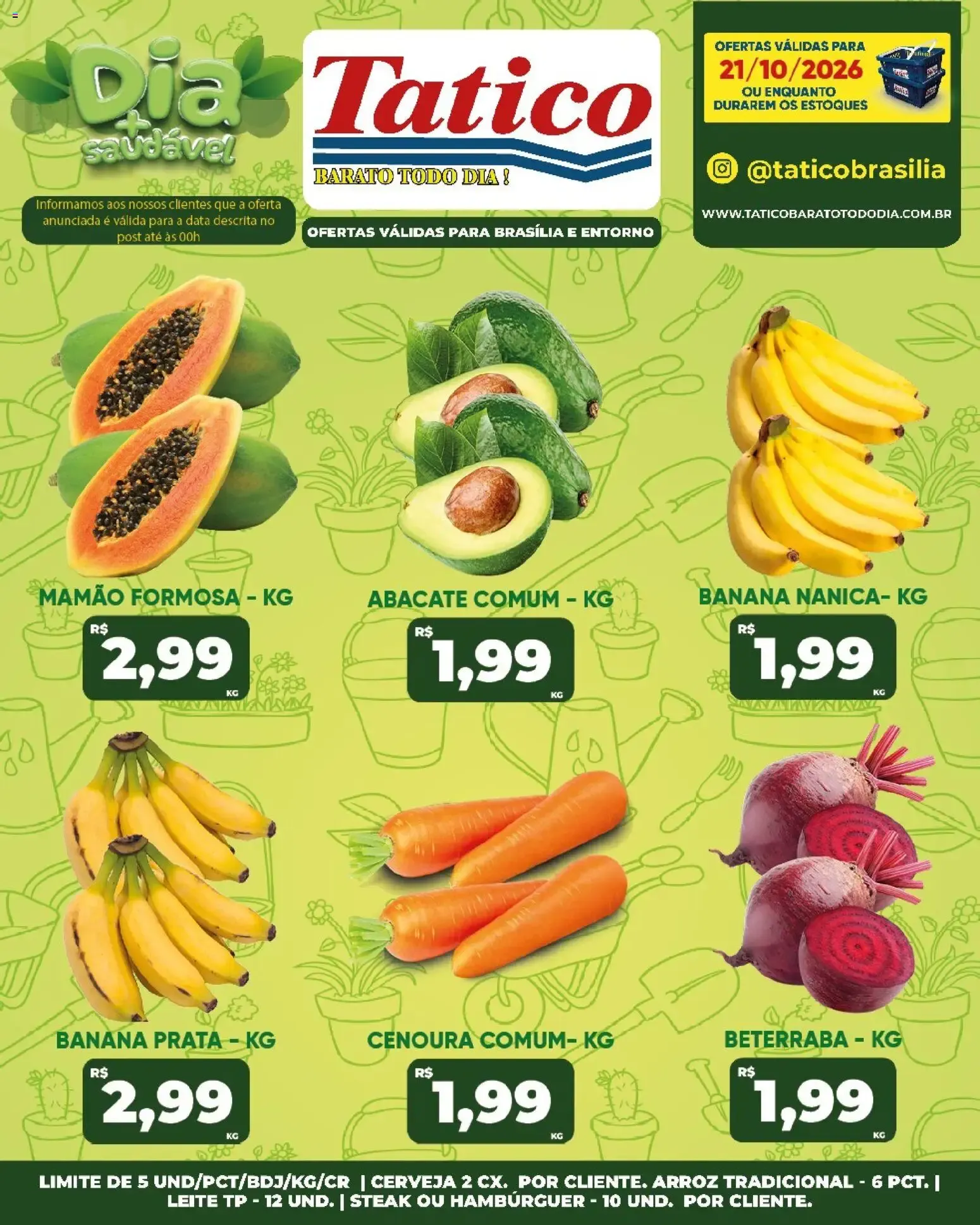 Encarte de Tatico ofertas do Dia de 21/10/2026 | Promoções Online 21 de outubro até 21 de outubro 2026 - Pagina 19