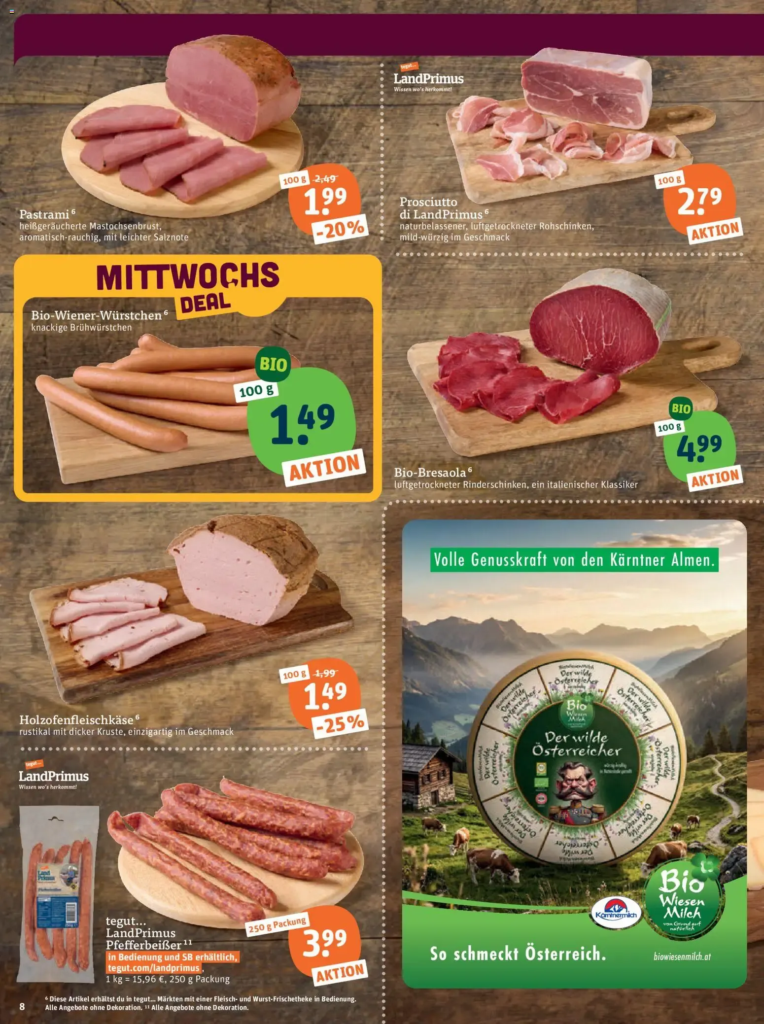Tegut Prospekt (ab 20.07.2026) zum Blättern von 24. Juli bis 25. Juli 2026 - Prospekt seite 10