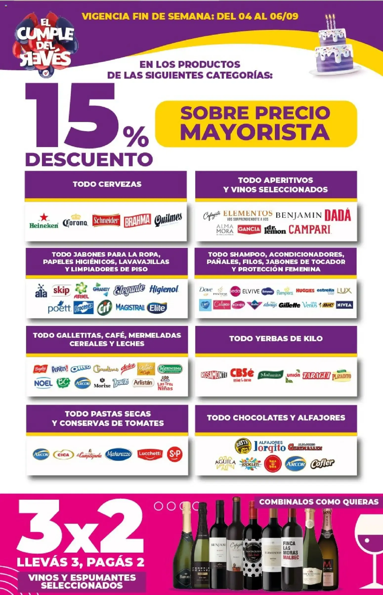 Ofertas de Vital - Ofertas del Finde y Cumple del 13ves 4 de septiembre al 6 de septiembre 2026 - Página 3 del catálogo