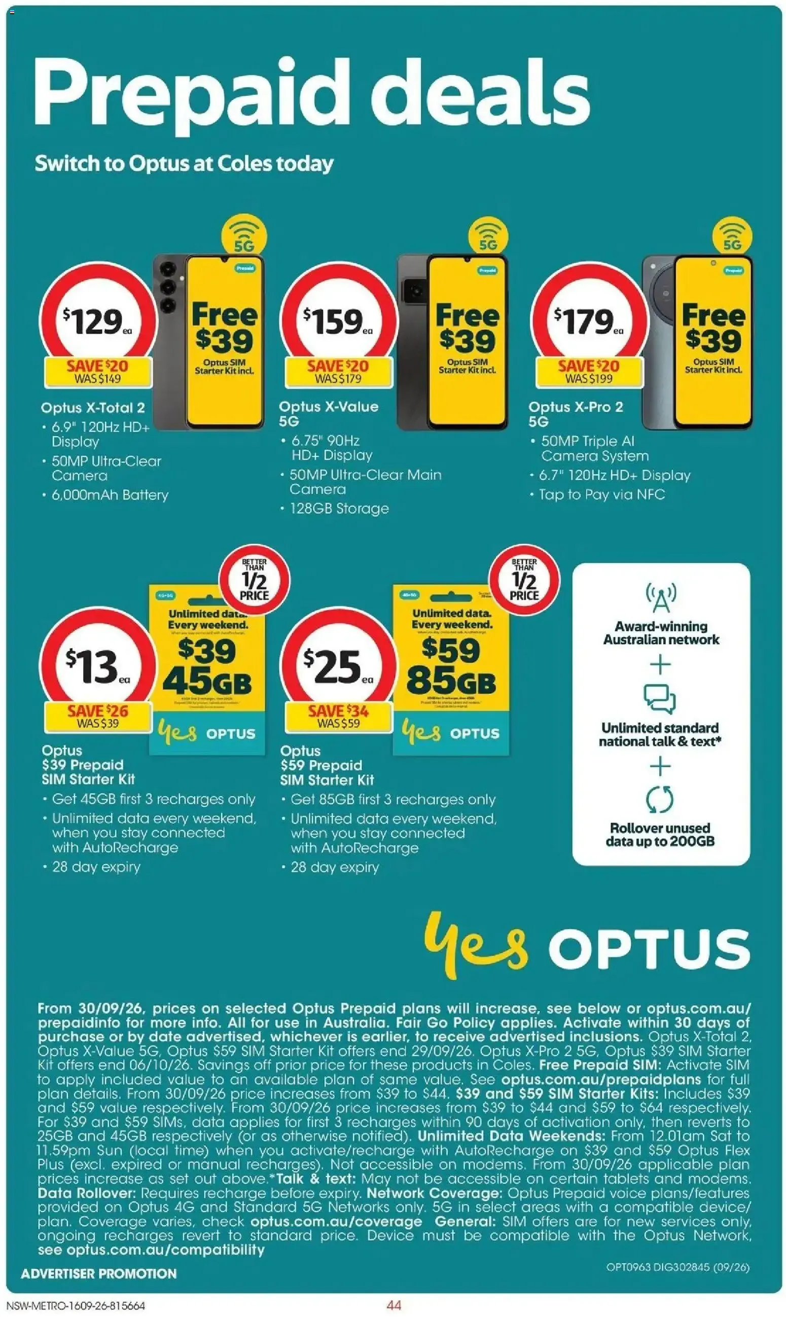 Coles catalogue valid from 16/09/2026 > Online Australia - Catalogue valid from 16 September to 22 September 2026 - page 44